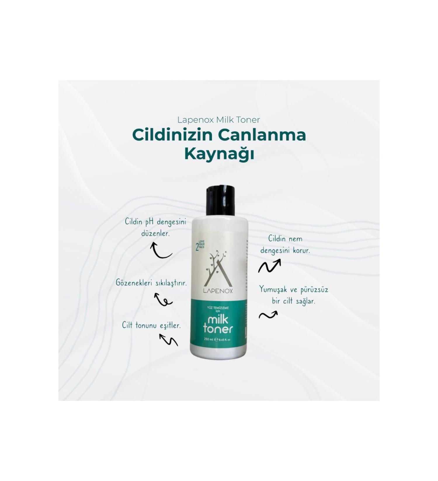 LAPENOX Skin Revitalizing Milk Toner - Buy Online on GoSupps.com