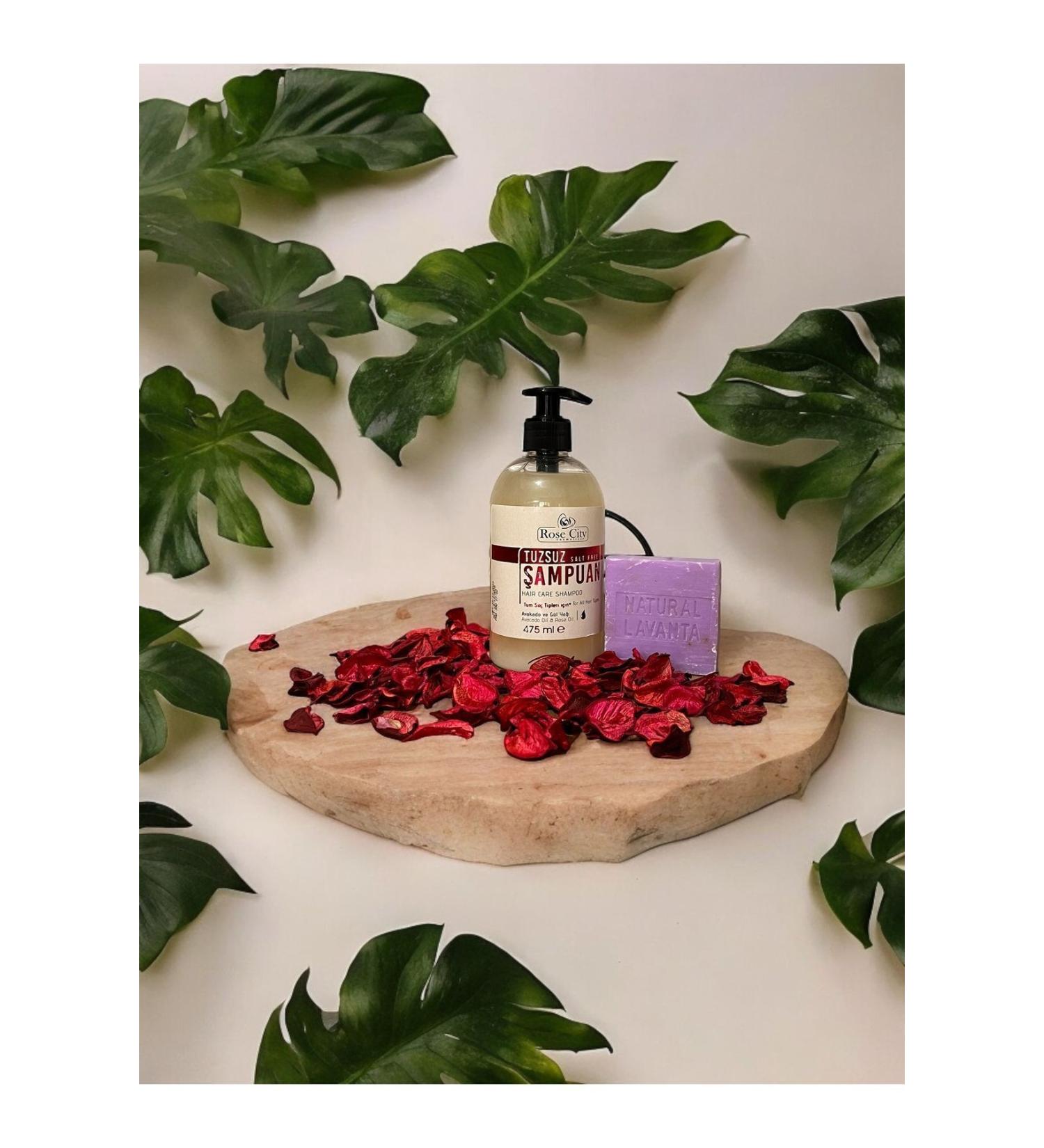 bybamsi Salt-Free Shampoo-Natural Lavender Soap