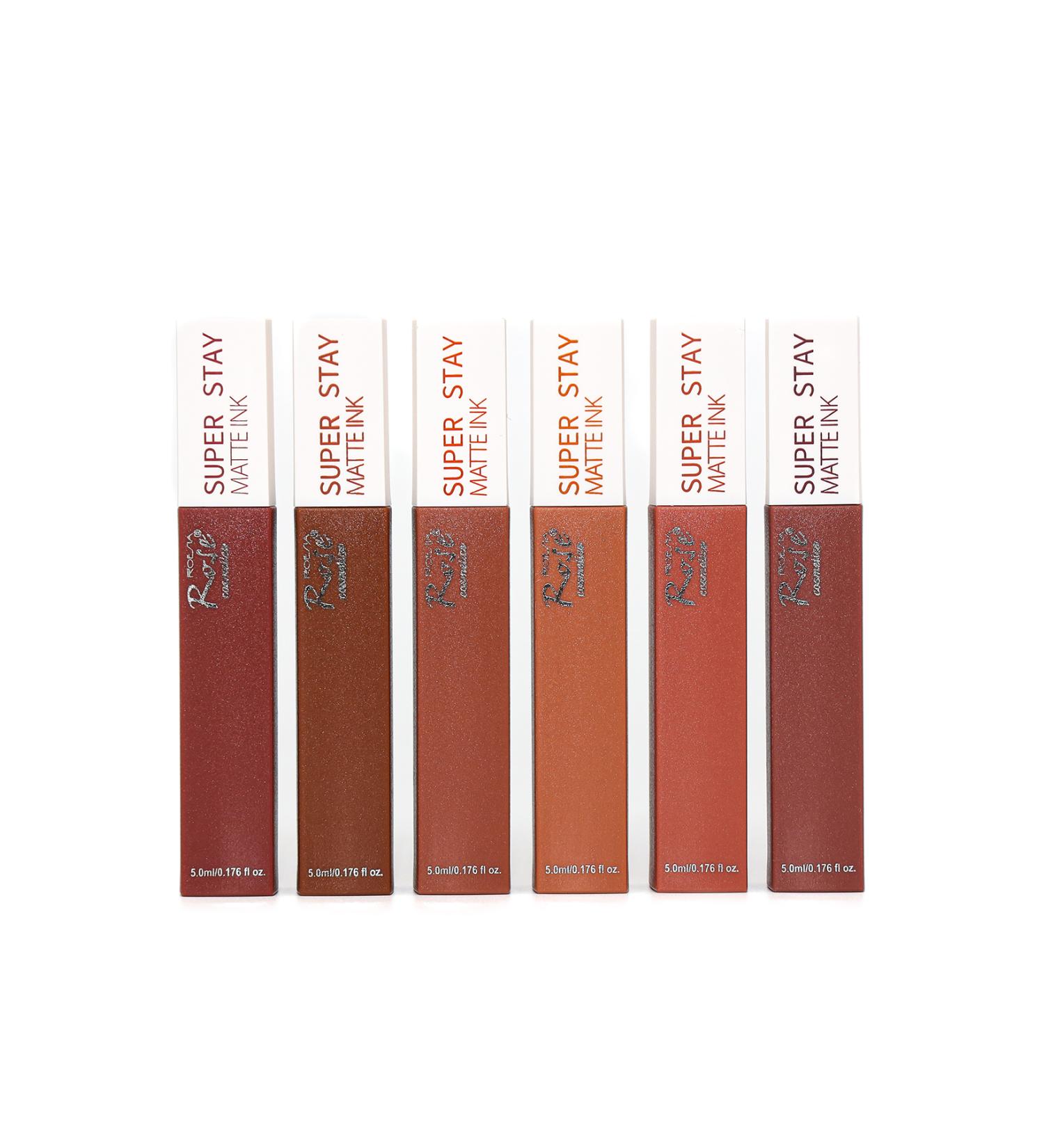 AILY COSMETICS Rose Super Stay Model Permanent Lipstick Series Lip Gloss 6