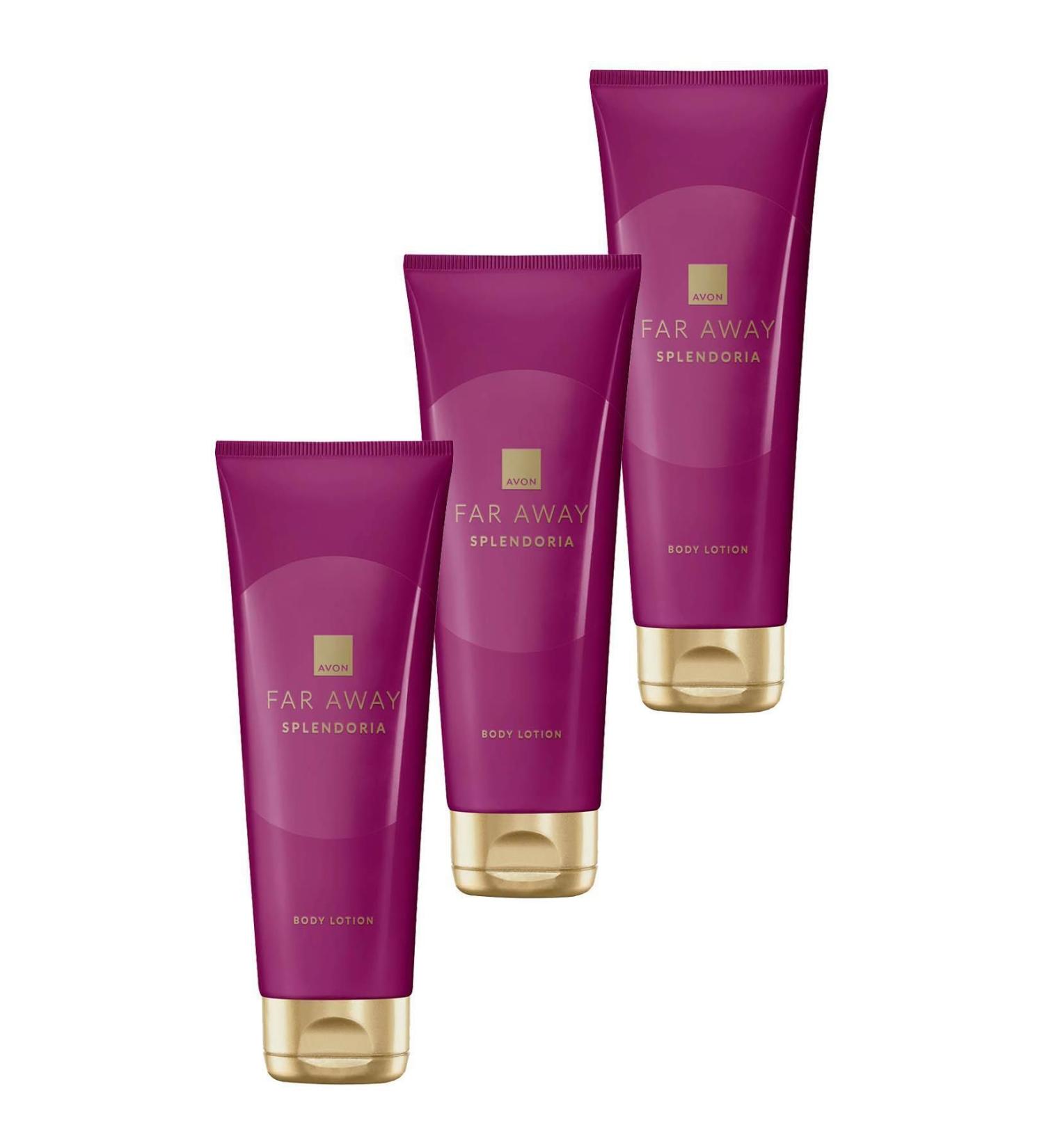 Avon Far Away Splendoria Body Lotion 125 Ml. Triple Set - Buy Online on GoSupps.com