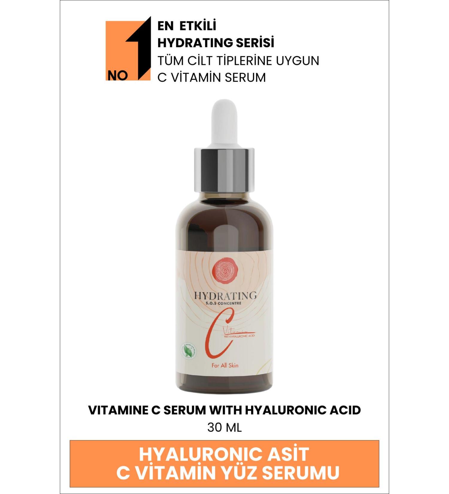 Sheida Tone Equalizing Brightening Hydrating Hyaluronic Acid Vitamin C Concentrate Serum 30 ml - Buy Online on GoSupps.com