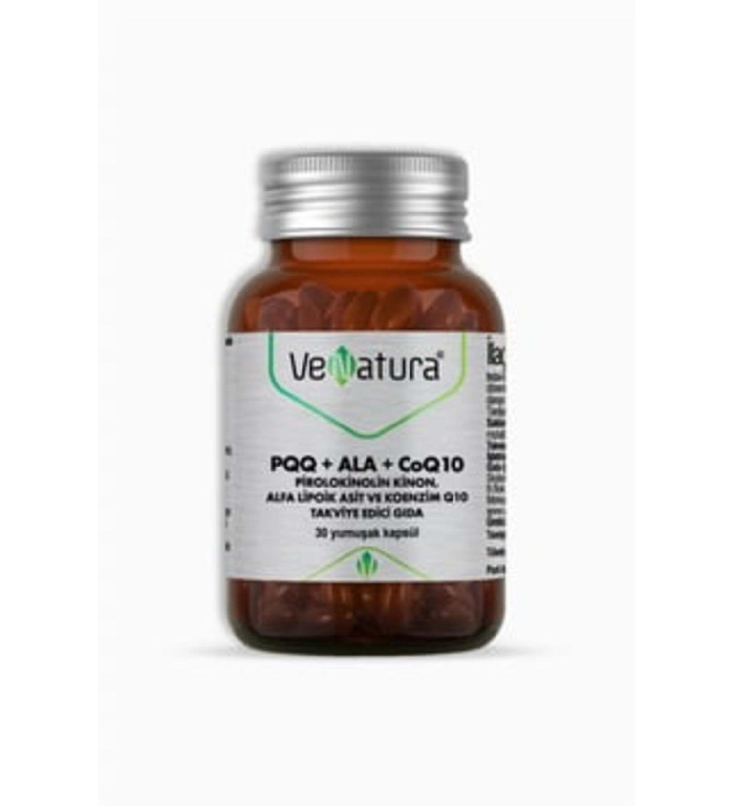 Venatura STD VeNatura PQQ+ALA+CoenzymeQ10+Alpha Lipoic Acid 30 Capsules (SINGLE)