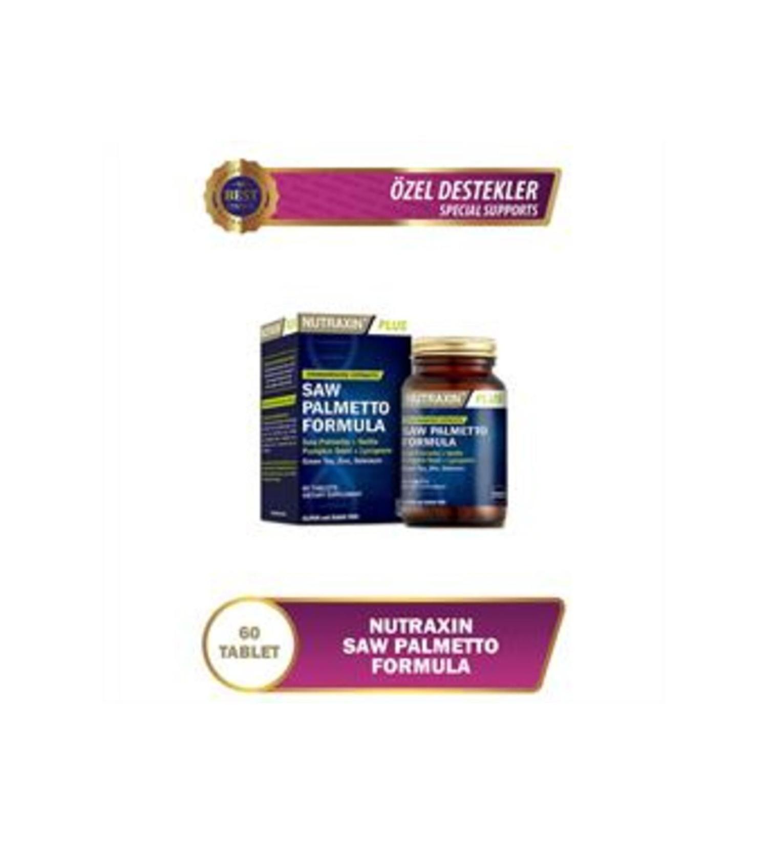 Nutraxin STD Nutraxin Plus Saw Palmetto Formula 60 Tablet (SINGLE)