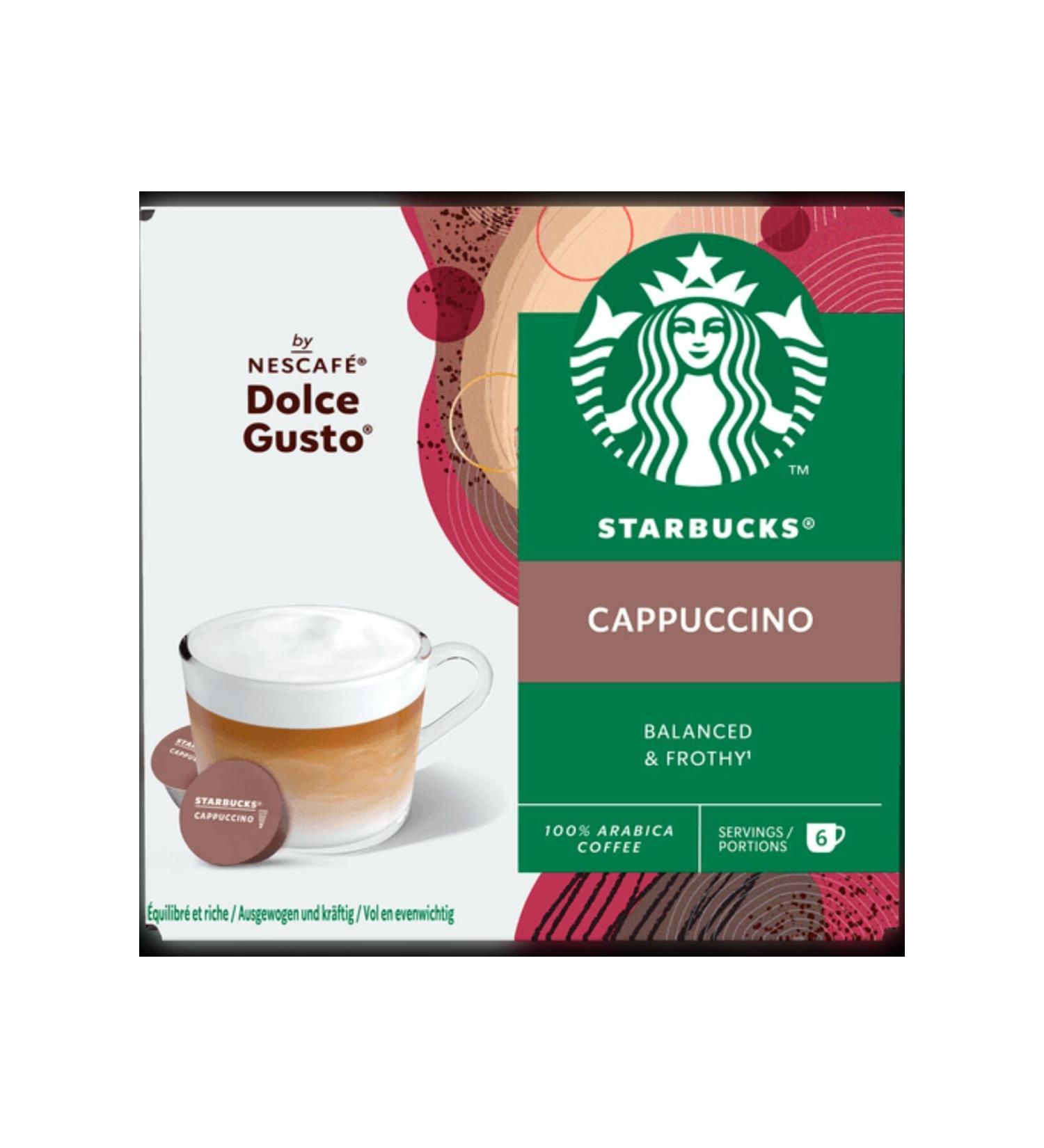 Nescafe Dolce Starbucks Cappuccino 12 Cups