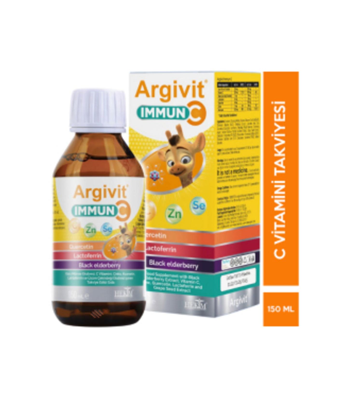 Argivit STD Argivit Immun C Syrup 150 ML (SINGLE)