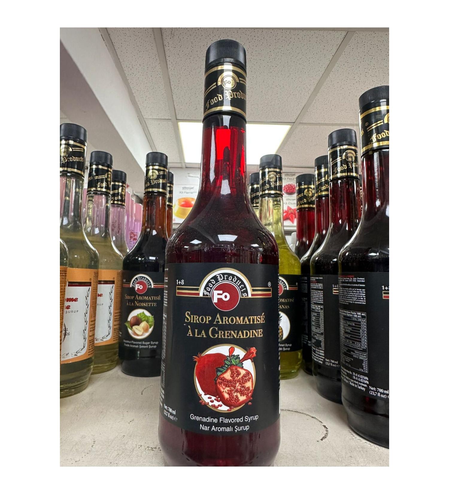 FIDIL PASTRY POMEGRANATE FLAVOURED SYRUP 70 CL