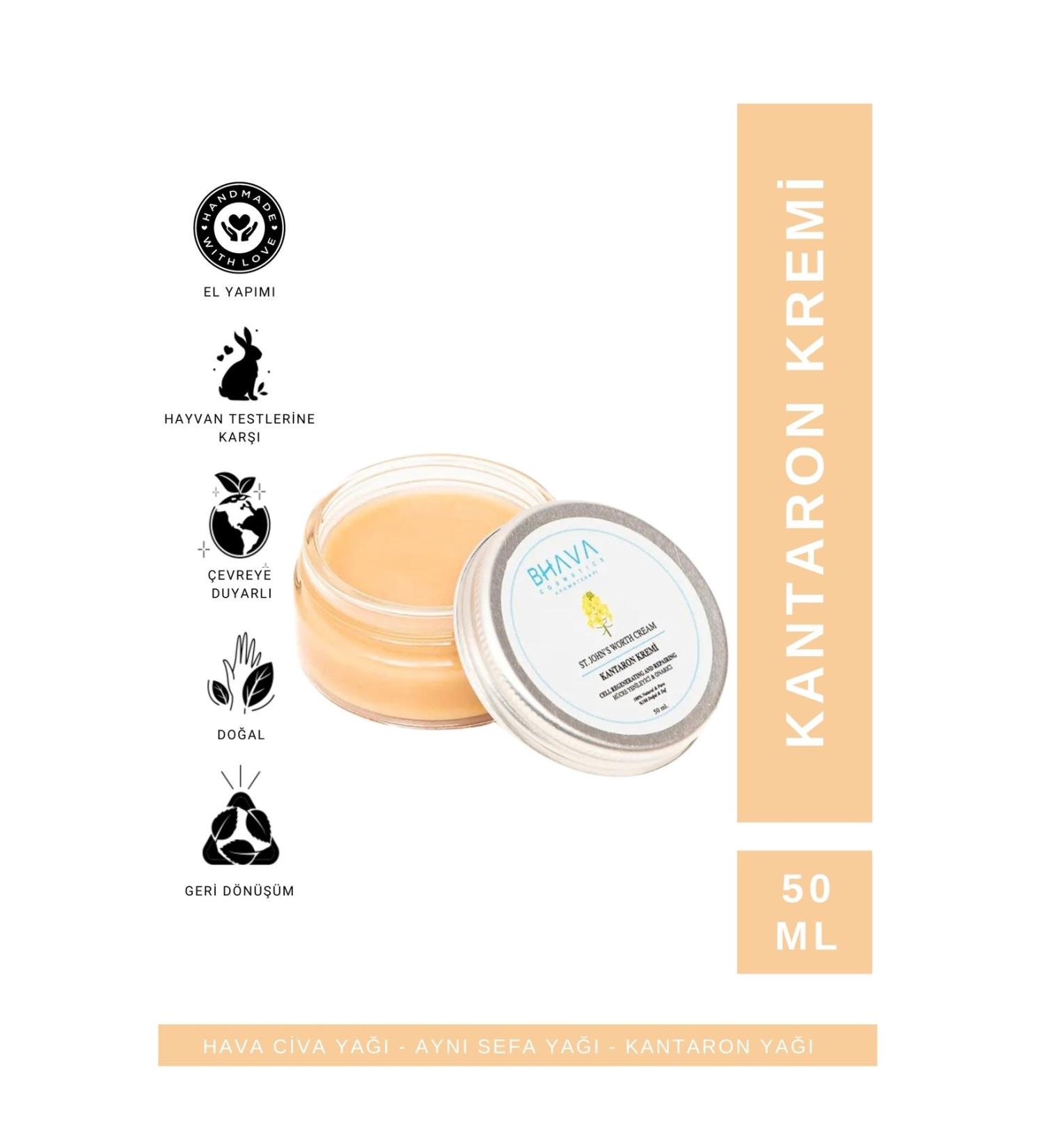 bhava cosmetics Repairing Skin Tissue Repairing St. John's Wort Cream 50 ml - Buy Online on GoSupps.com