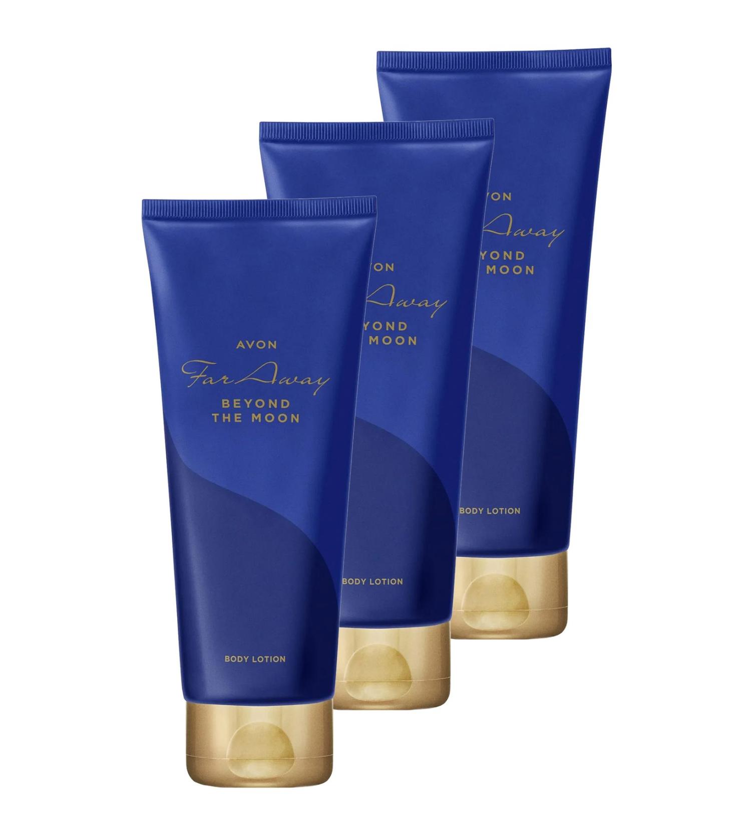 Avon Far Away Beyond The Moon Body Lotion 125 Ml. Triple Set - Buy Online on GoSupps.com