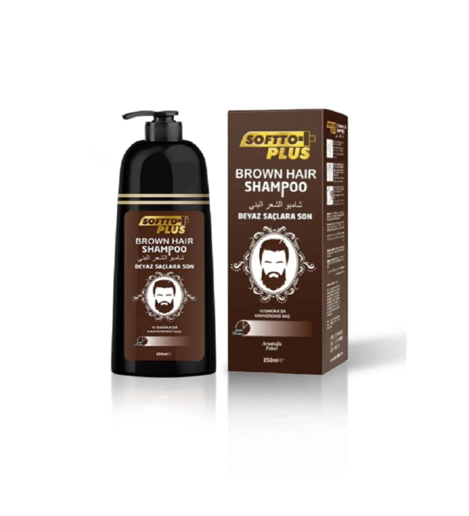 Softto Plus Brown Hair Shampoo Shampoo 350ml ET .CAB31