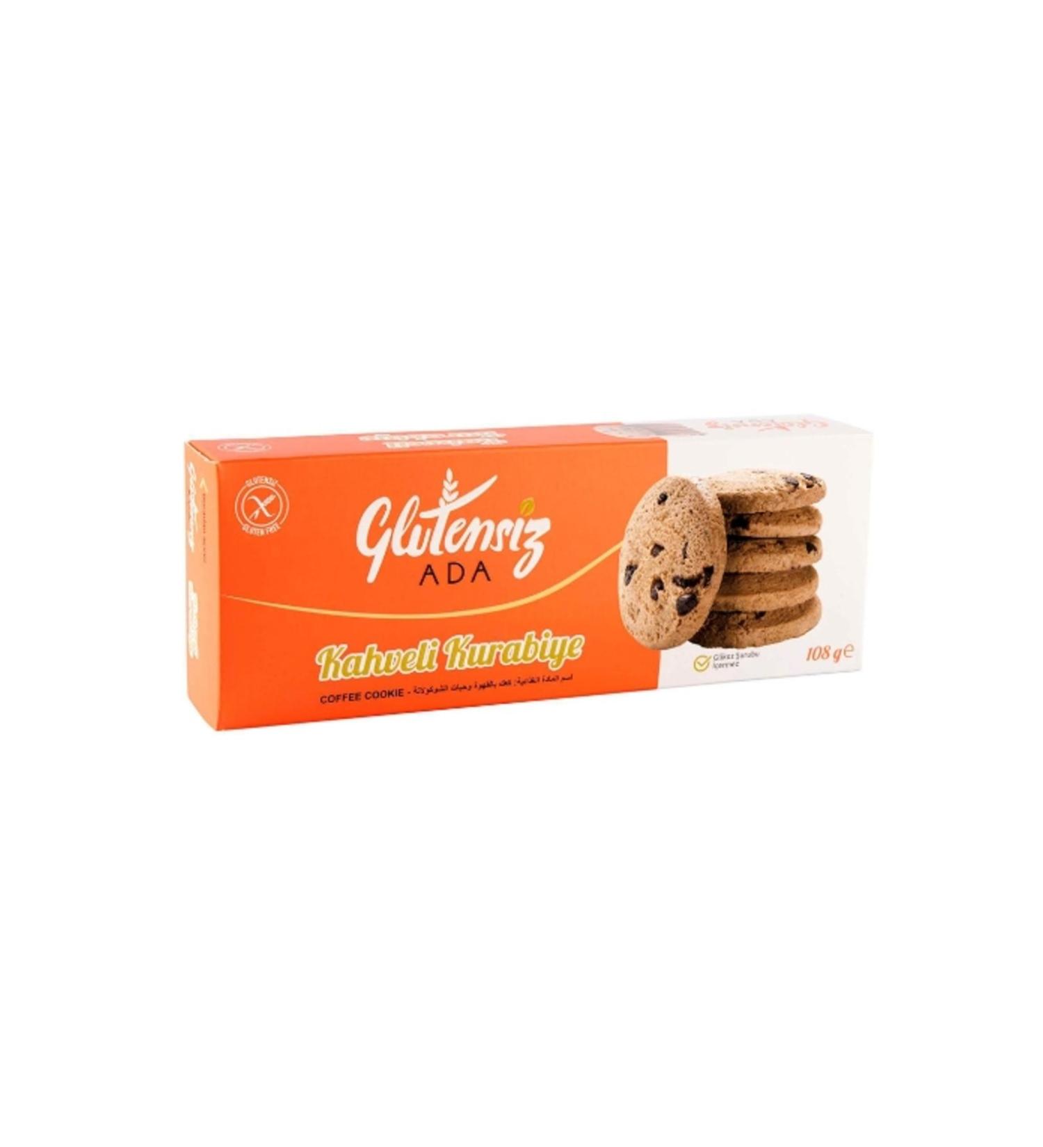 ADA 12-Pack Gluten-Free Coffee Cookies 108 Gr.