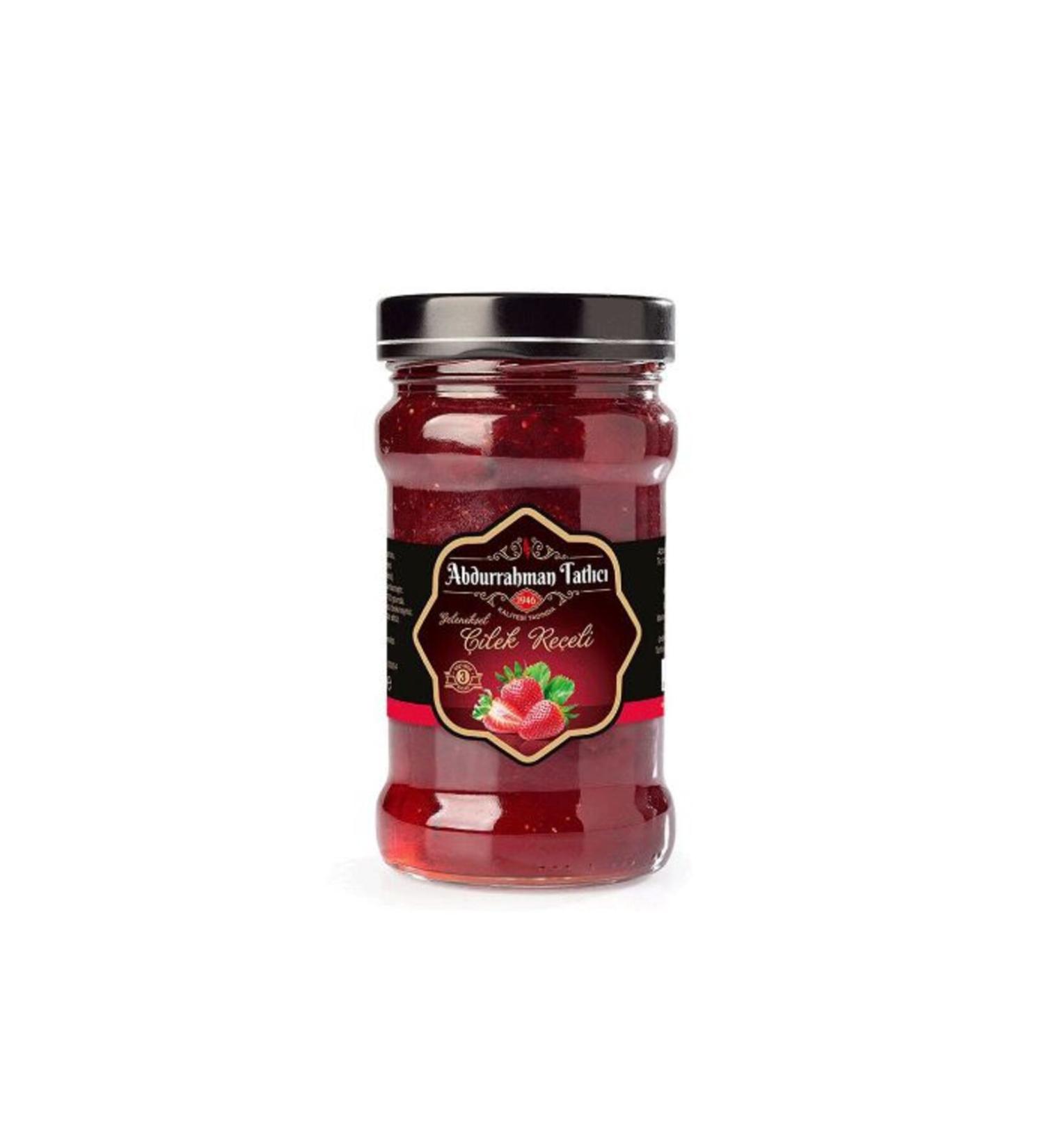 Abdurrahman Tatl c Strawberry Jam 380 Gr. (4 PACK)