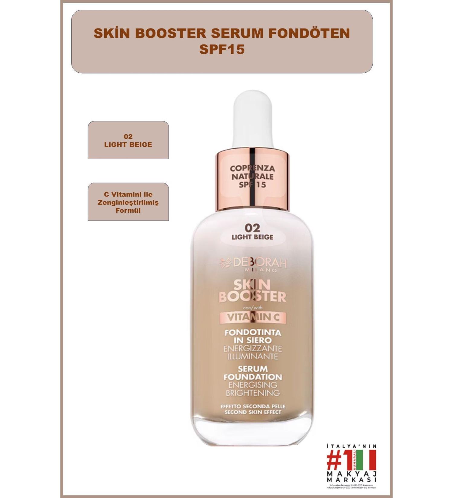 Deborah Skin Booster Serum Foundation 02 - Buy Online on GoSupps.com