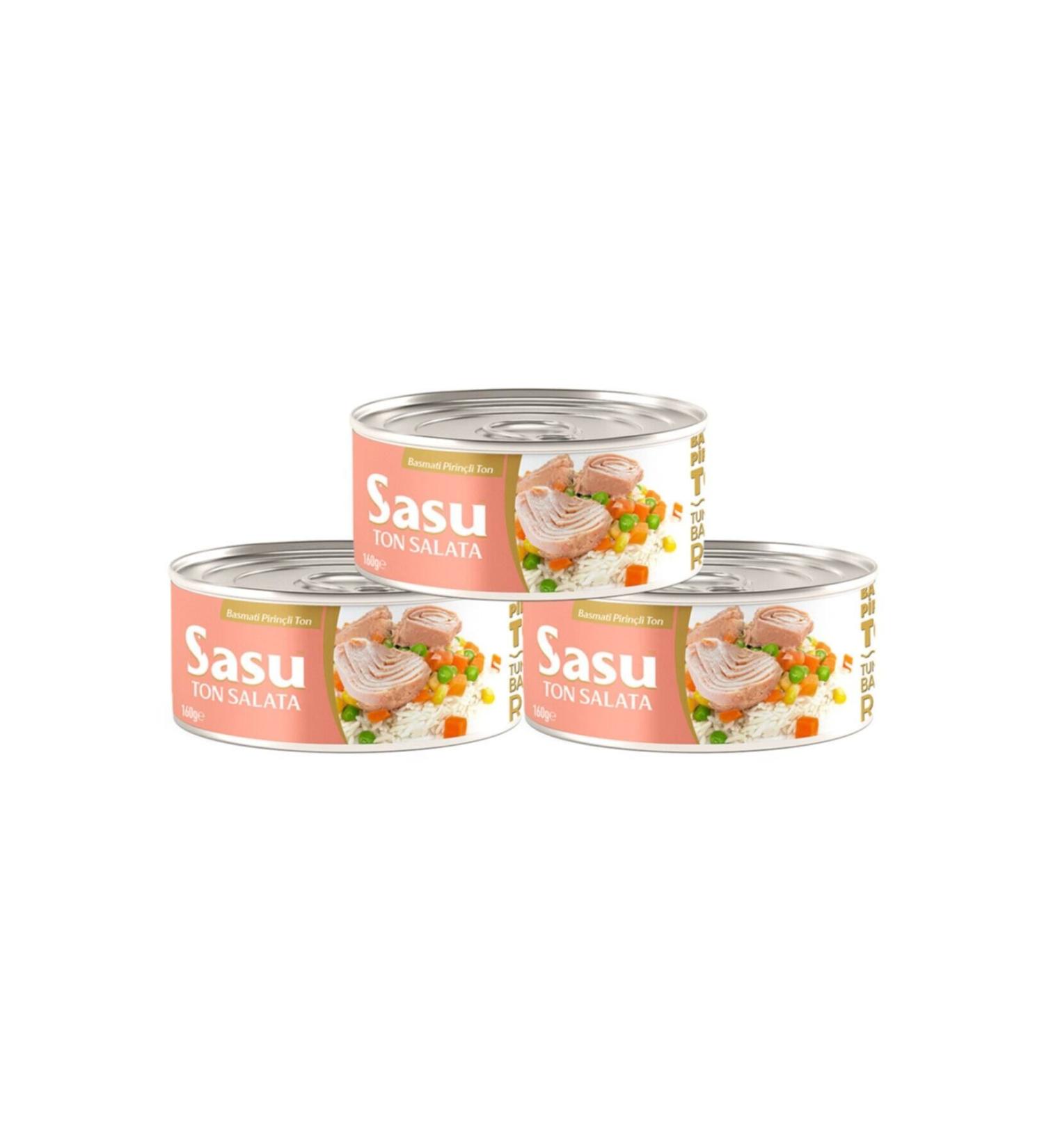 SASU Basmati Rice Tuna Salad 3x160 gr Large Piece
