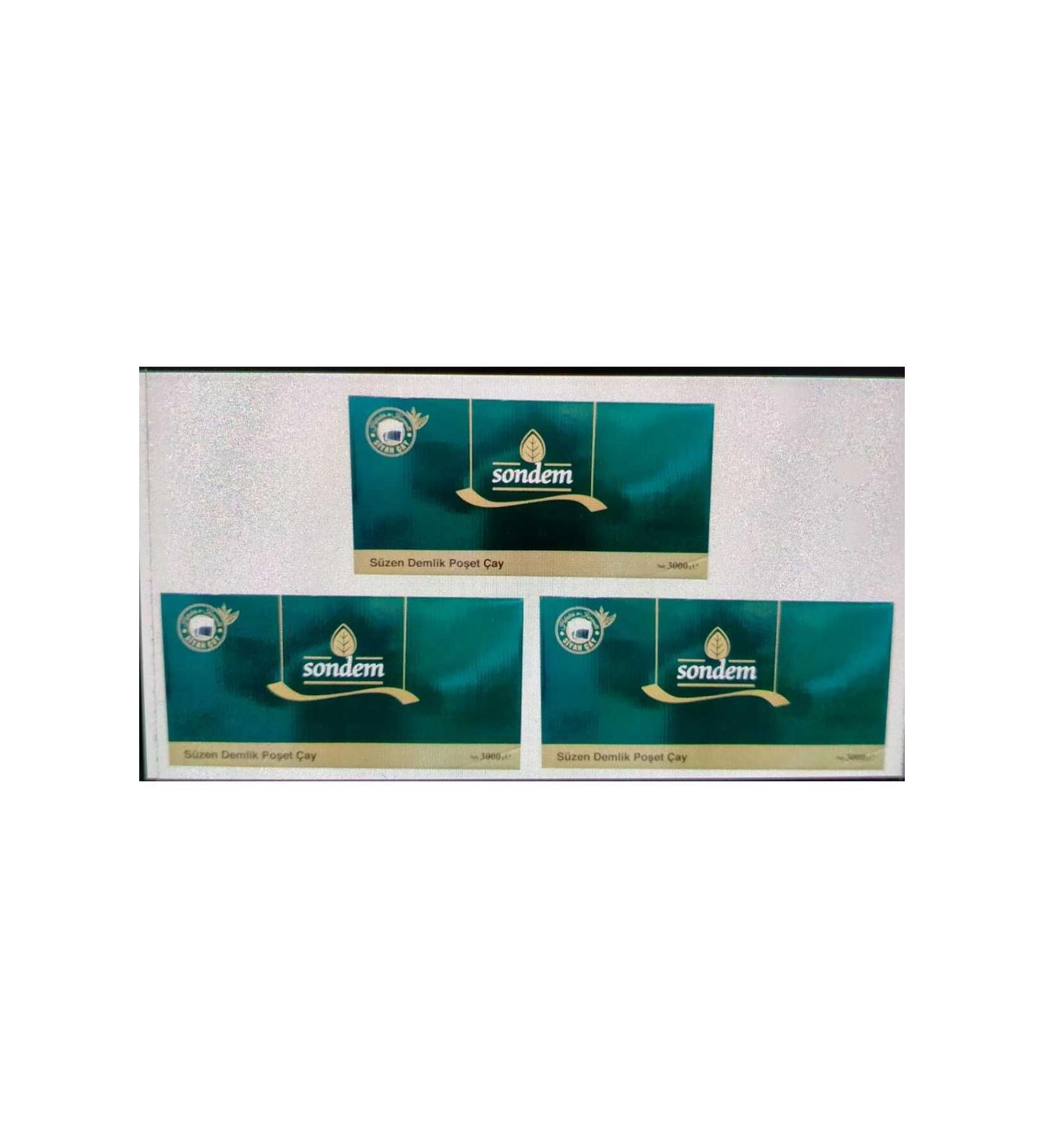 sondem TEAPOT TEA BAG 3000G X 3-PACK ADVANTAGE PACK