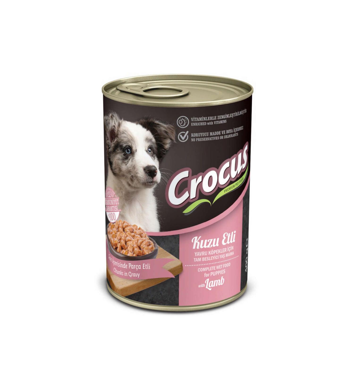 crocus PUPPIES LAMB FOOD WET FOOD 400 GR 462122