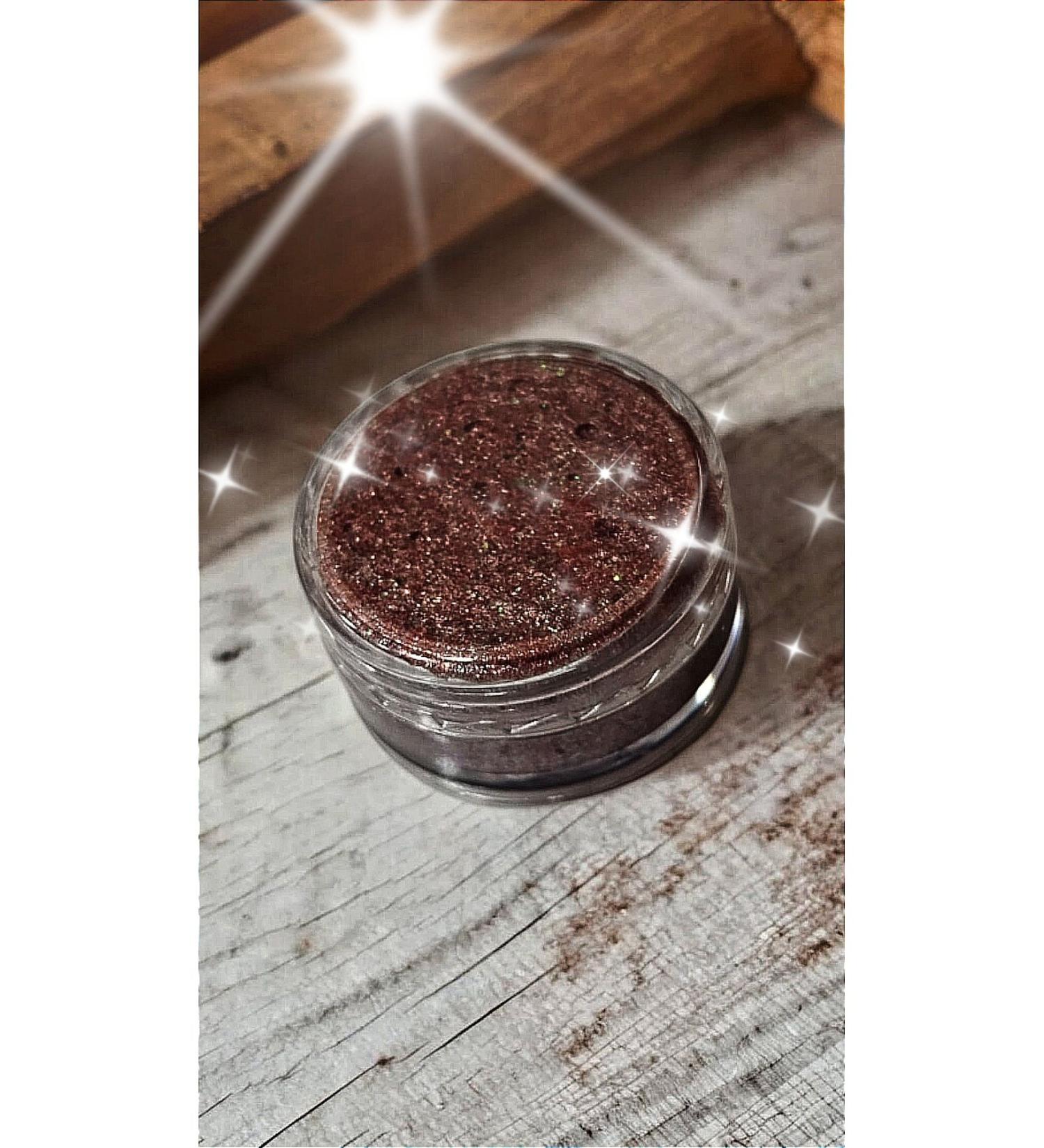 Serashine Coffee toned glitter gel eyeshadow and body glitter