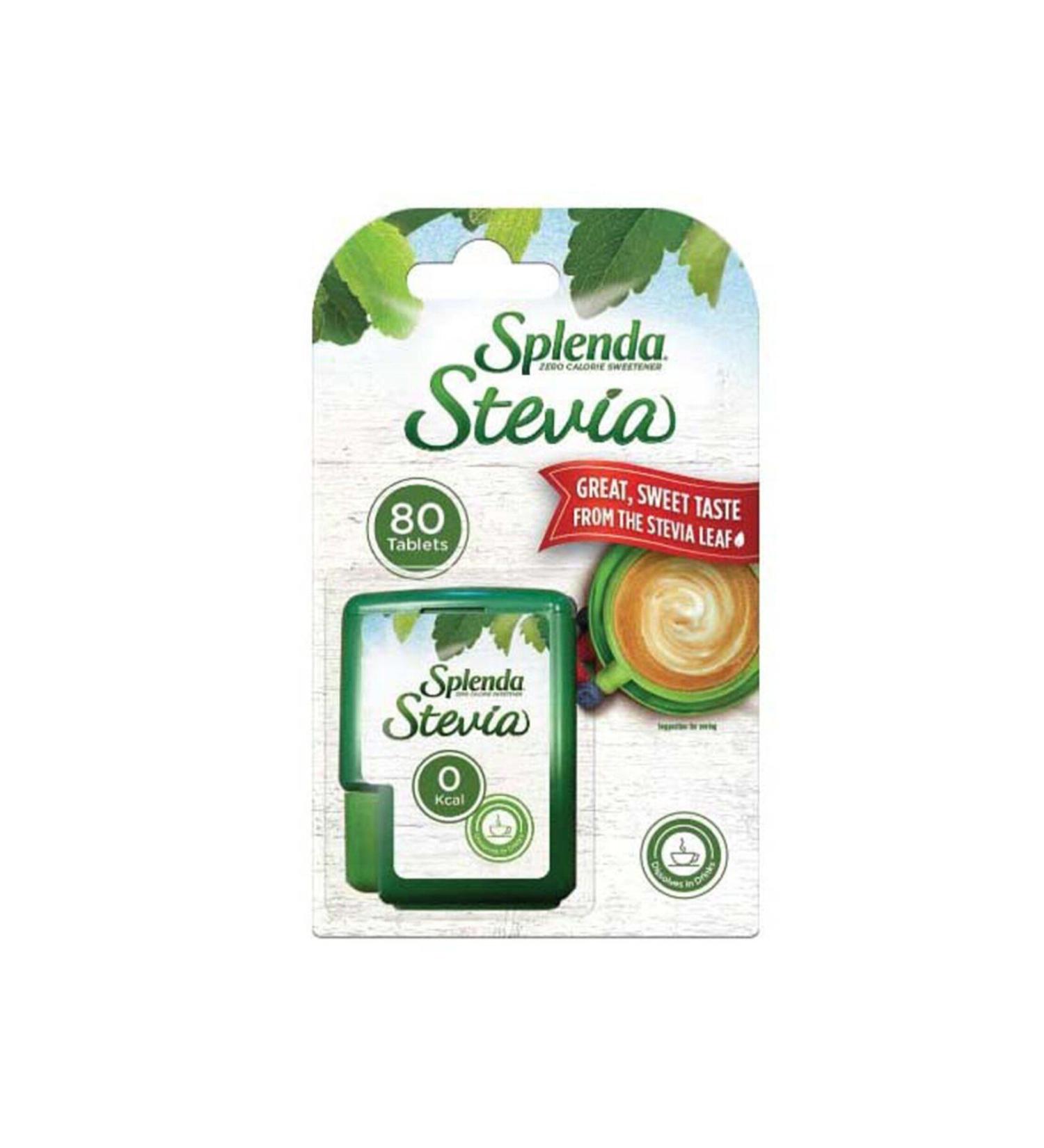 Splenda Stevia Sweetener 80 Tablets