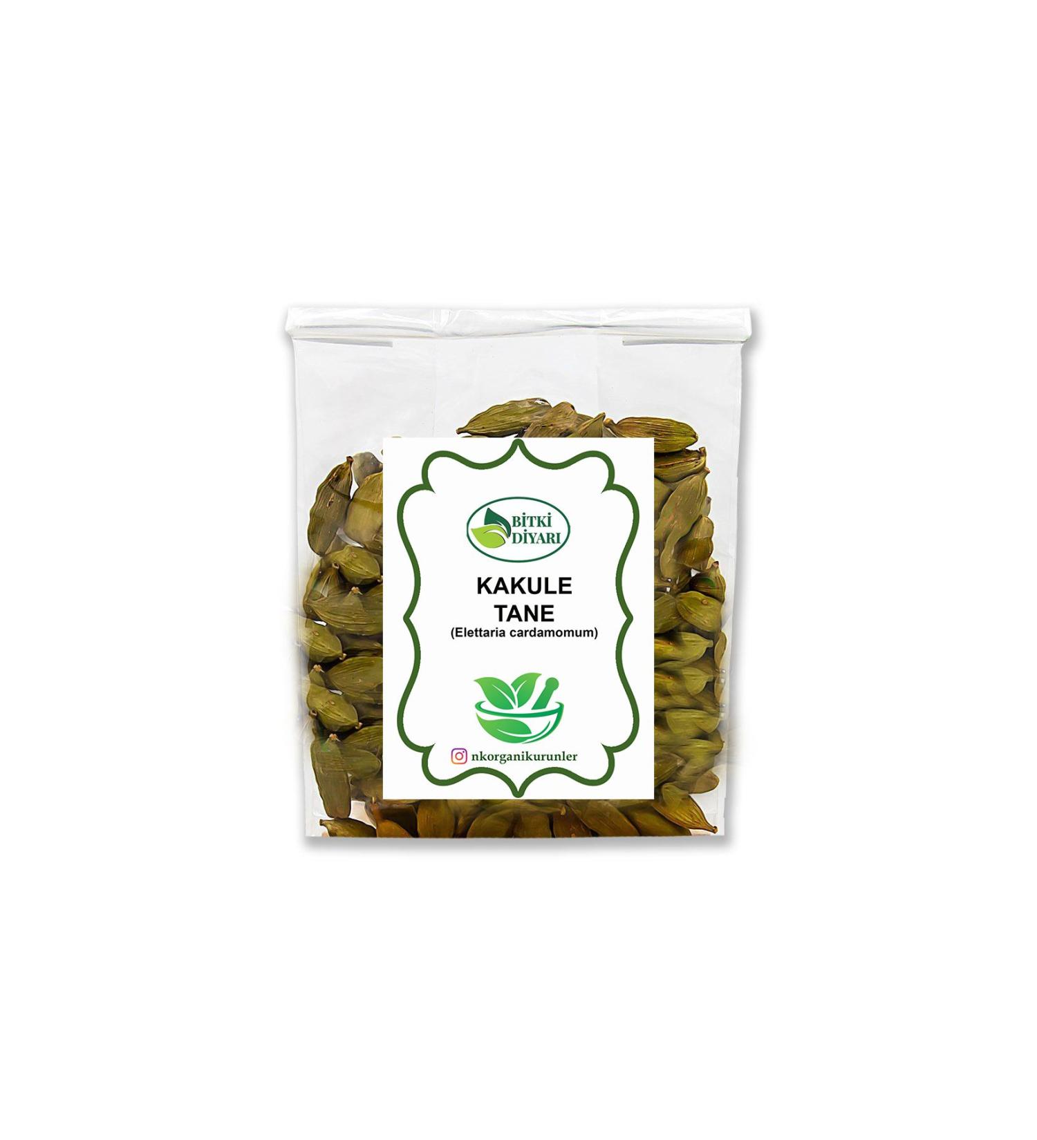plantland Nk Organic Cardamom Grain (Elettaria Cardamomum) 50gr