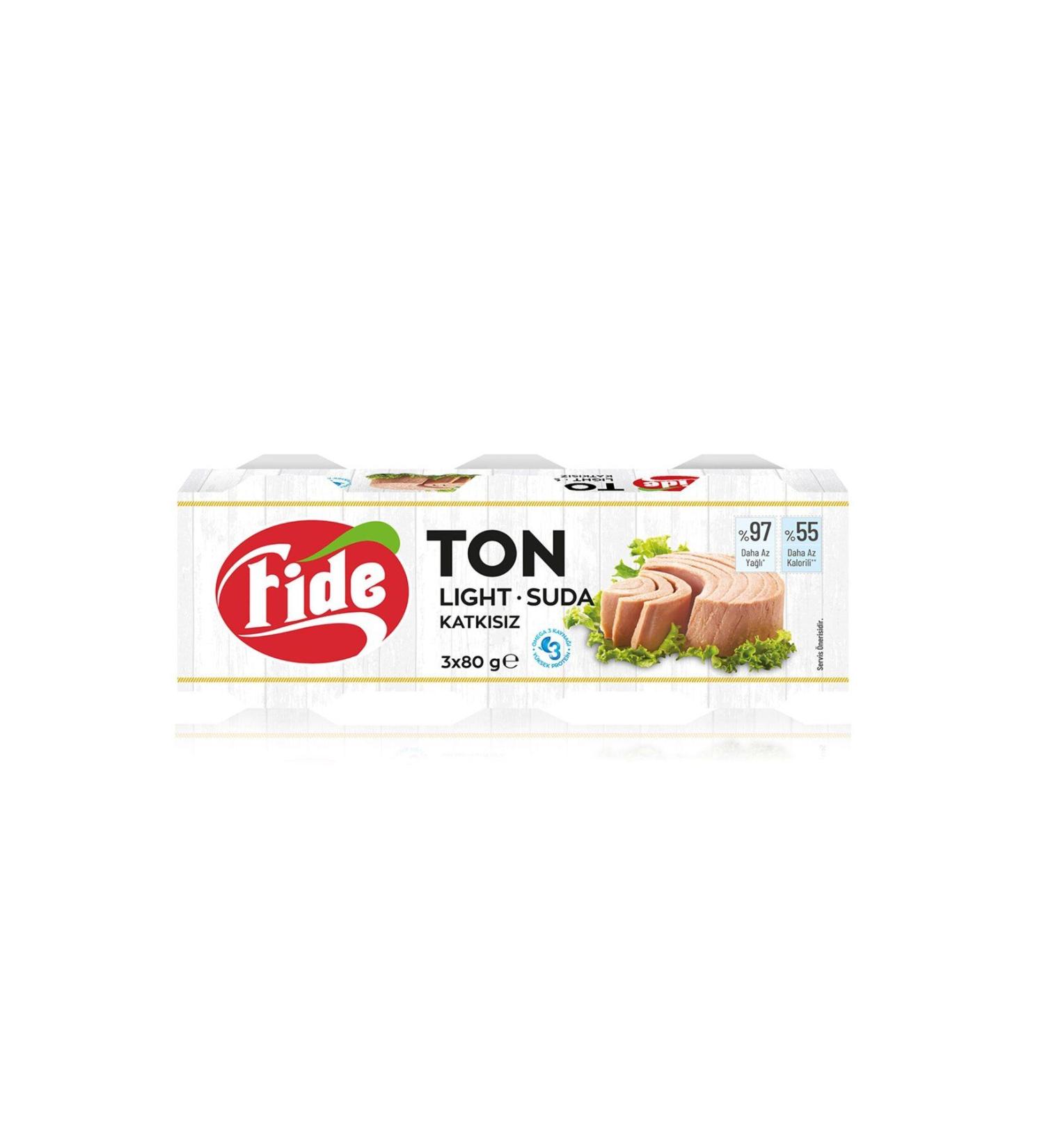 SEEDLE SEEDLE Light Tuna 3X80 g