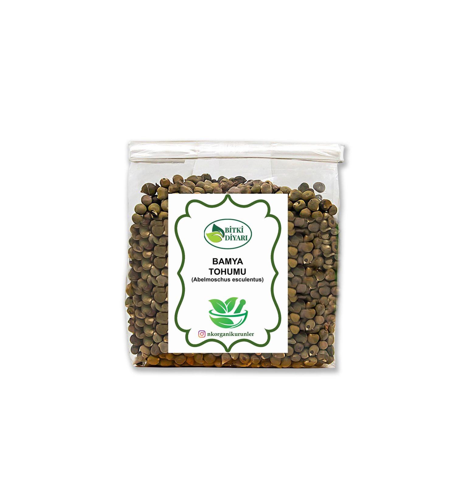 plantland NK Organic Okra Seed Natural 500gr
