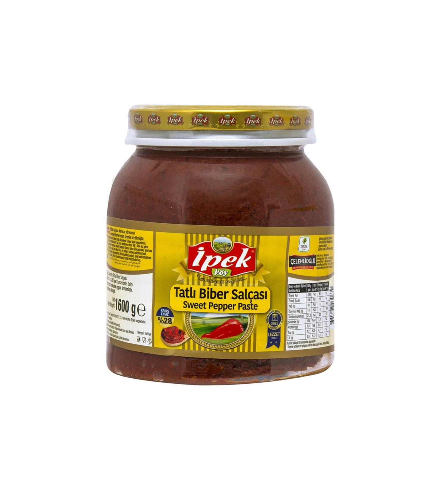 pek pek Village Sweet Pepper Paste 1.600 G Pet
