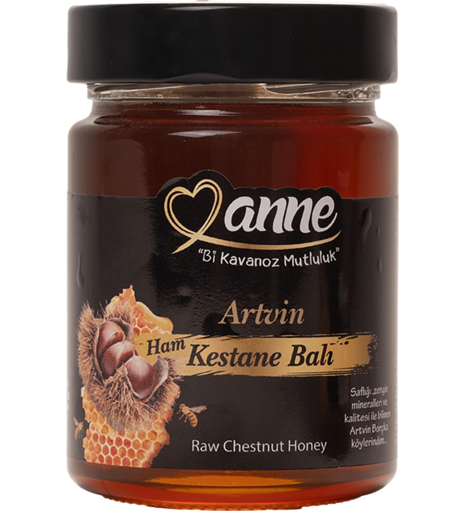 Anne Artvin Raw Chestnut Honey 400g