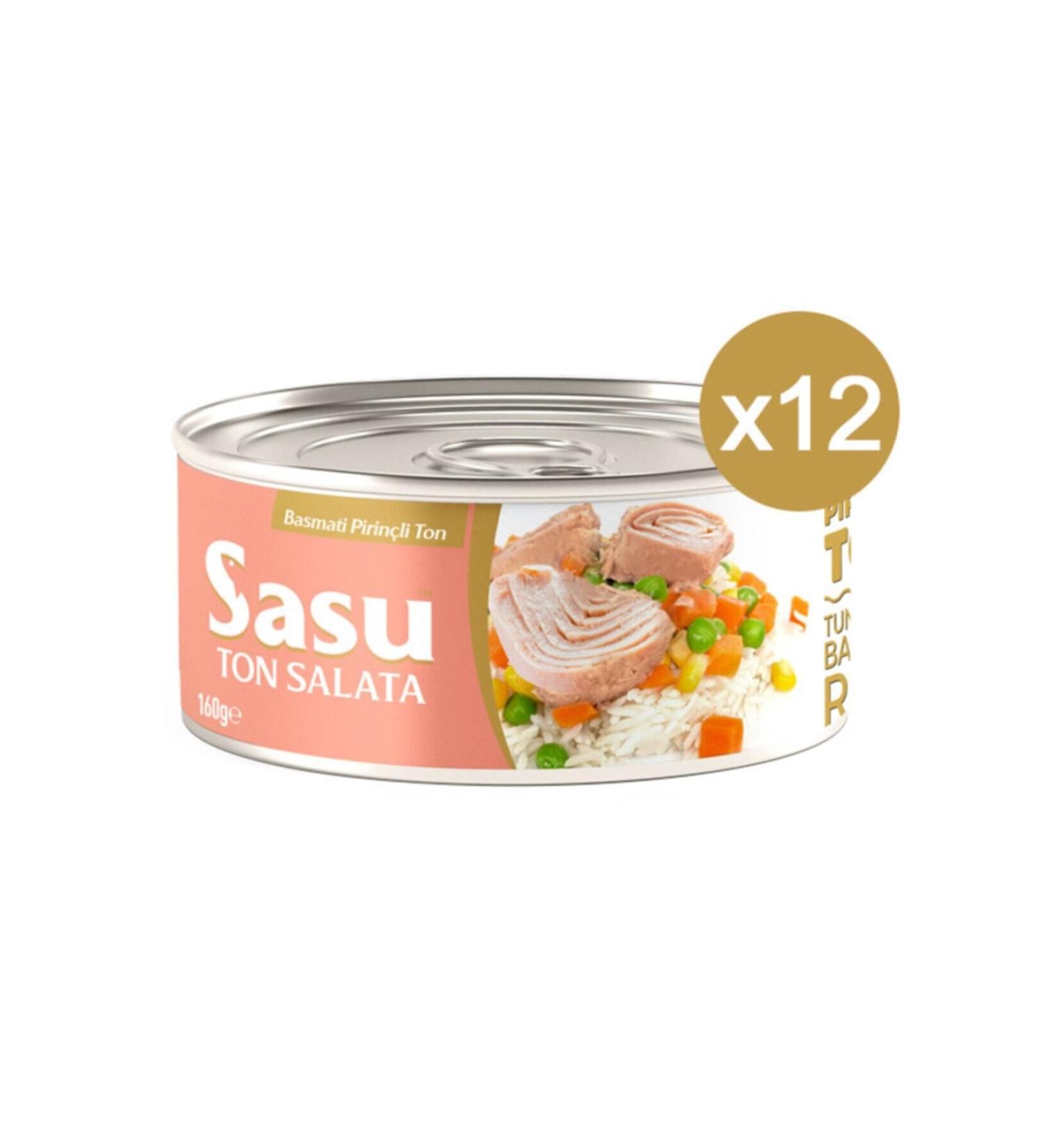 SASU Basmati Rice Tuna Salad 12x160 Gr Large Piece