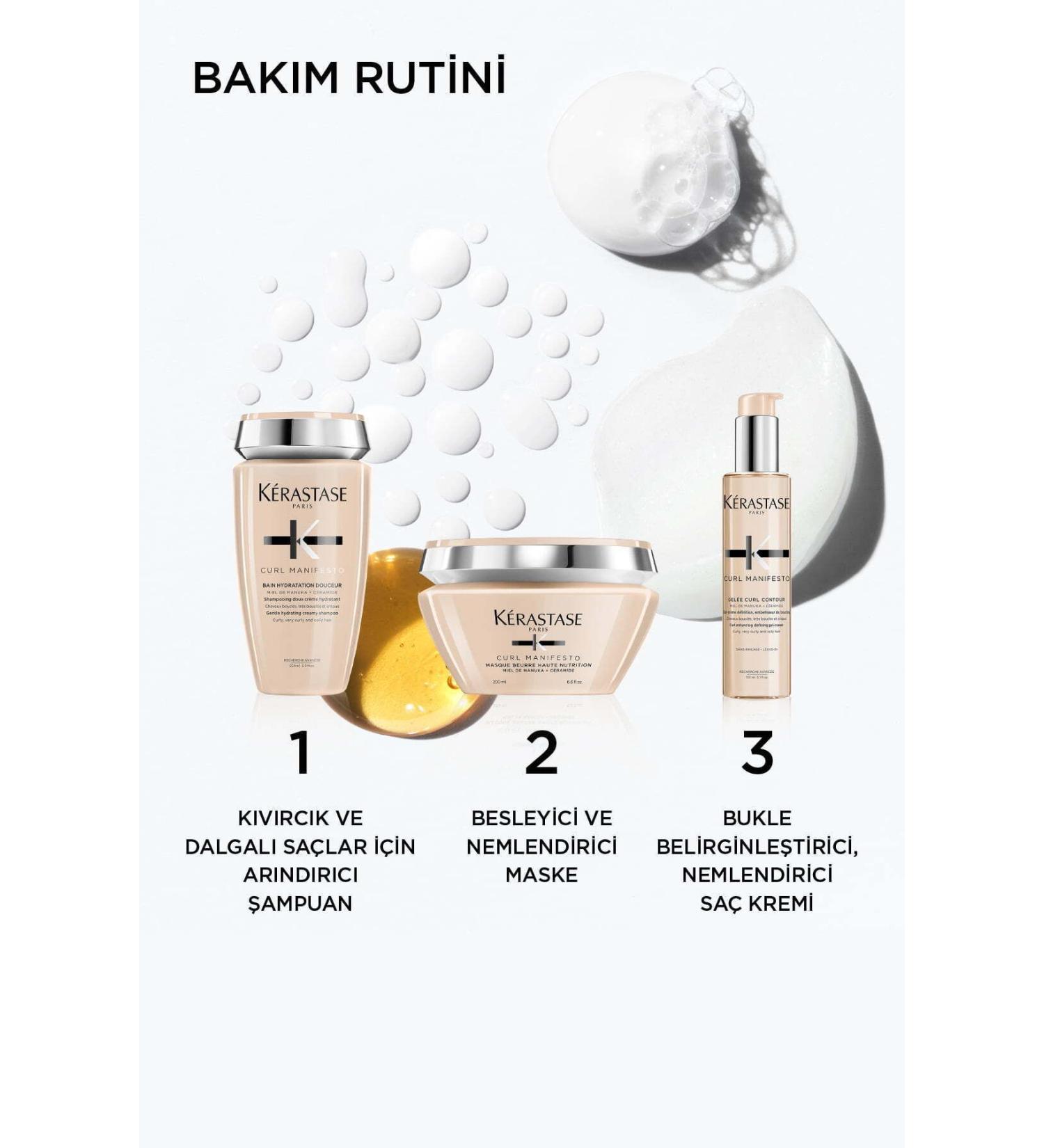 Kerastase Curl Manifesto Nourishing Repair Care for Curly and Wavy Hair 200 mlKTK - Buy Online on GoSupps.com