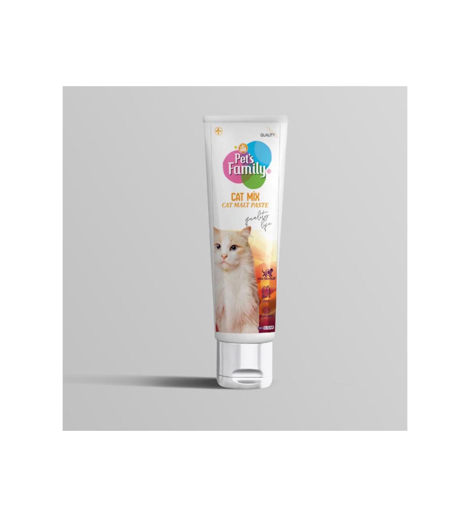 Pets Family CAT MALT PASTE 100 GR X 2 PIECES 476123