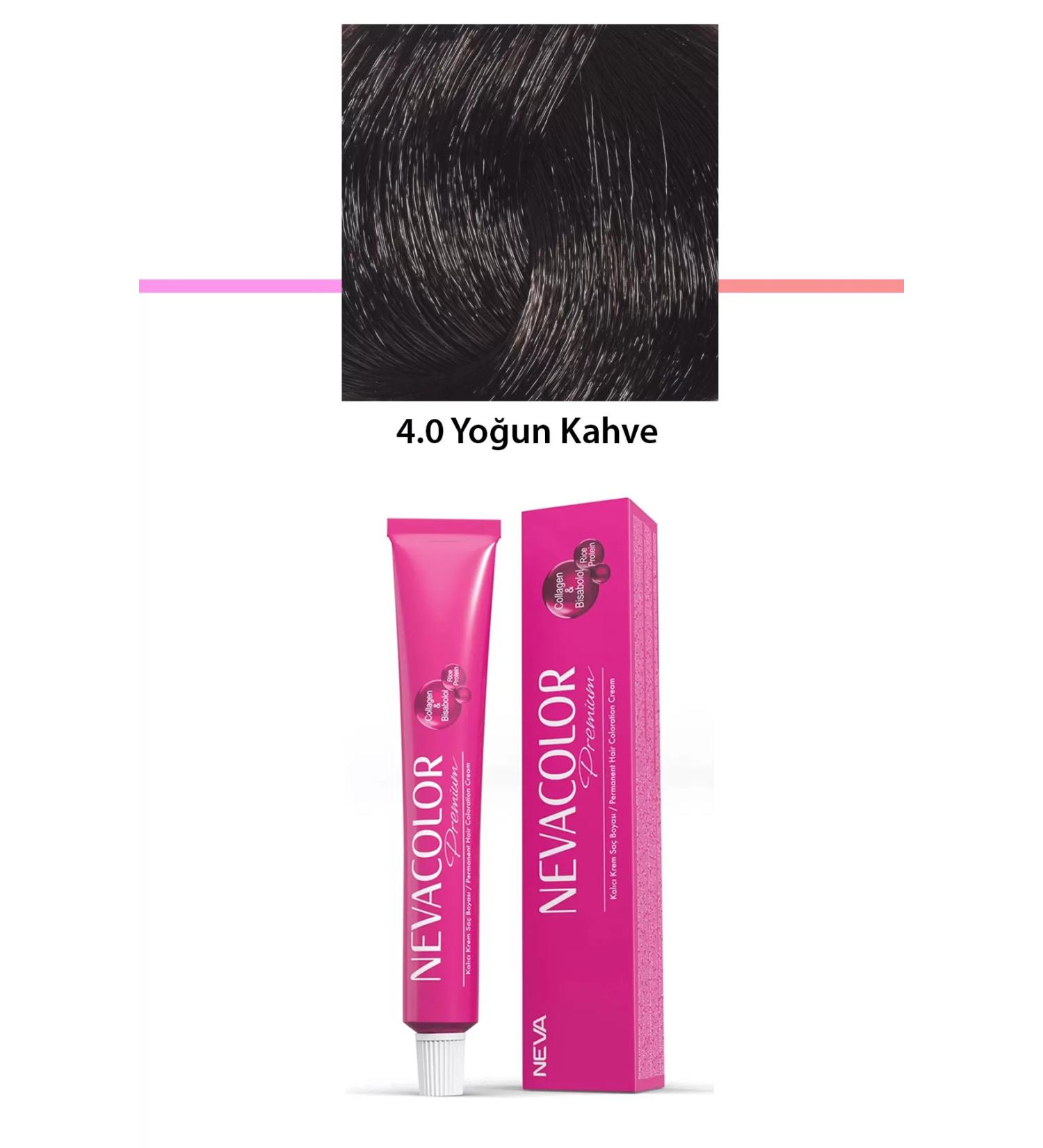 Skygo Premium 4 Coffee - Permanent Cream Hair Dye 50 g Tube