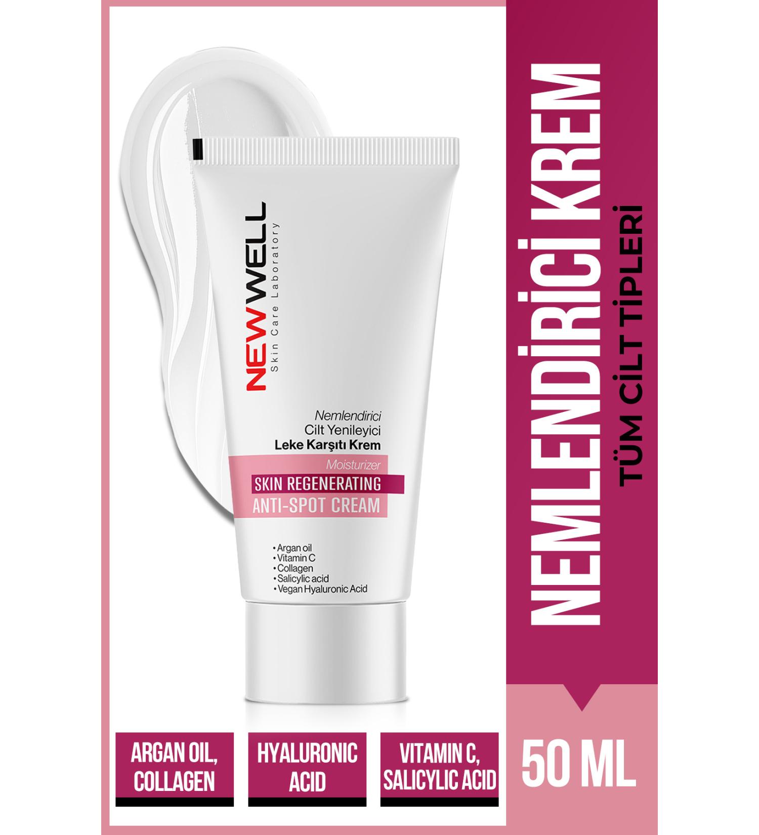 New Well Moisturizing Skin Renewal Anti-Spot Cream 50ML - Buy Online on GoSupps.com