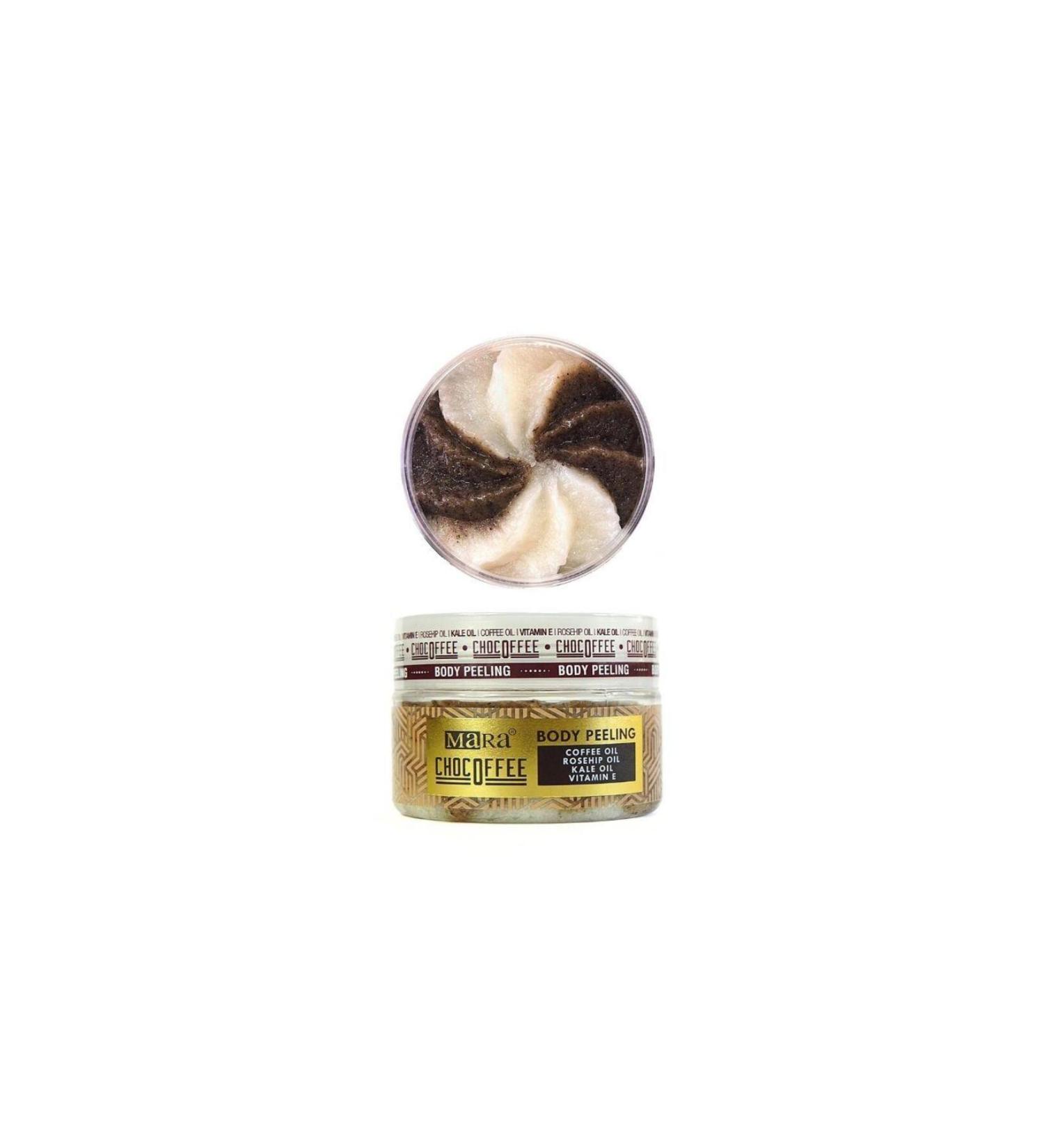 Mara Chocoffee Chocolate Coffee Body Scrub with Valuable Oils 300 gr