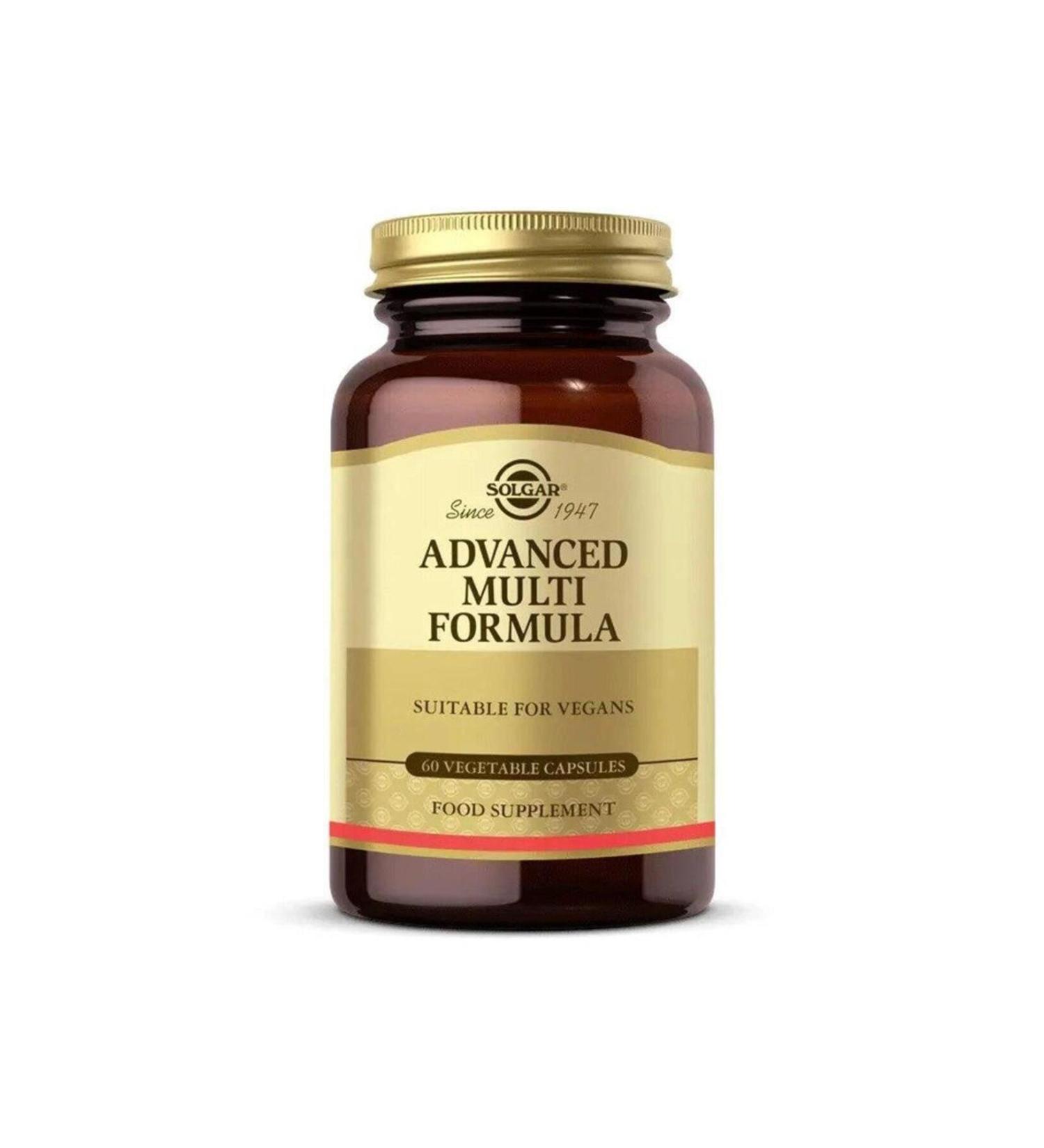 Solgar Advanced Multi Formula 60 Capsules