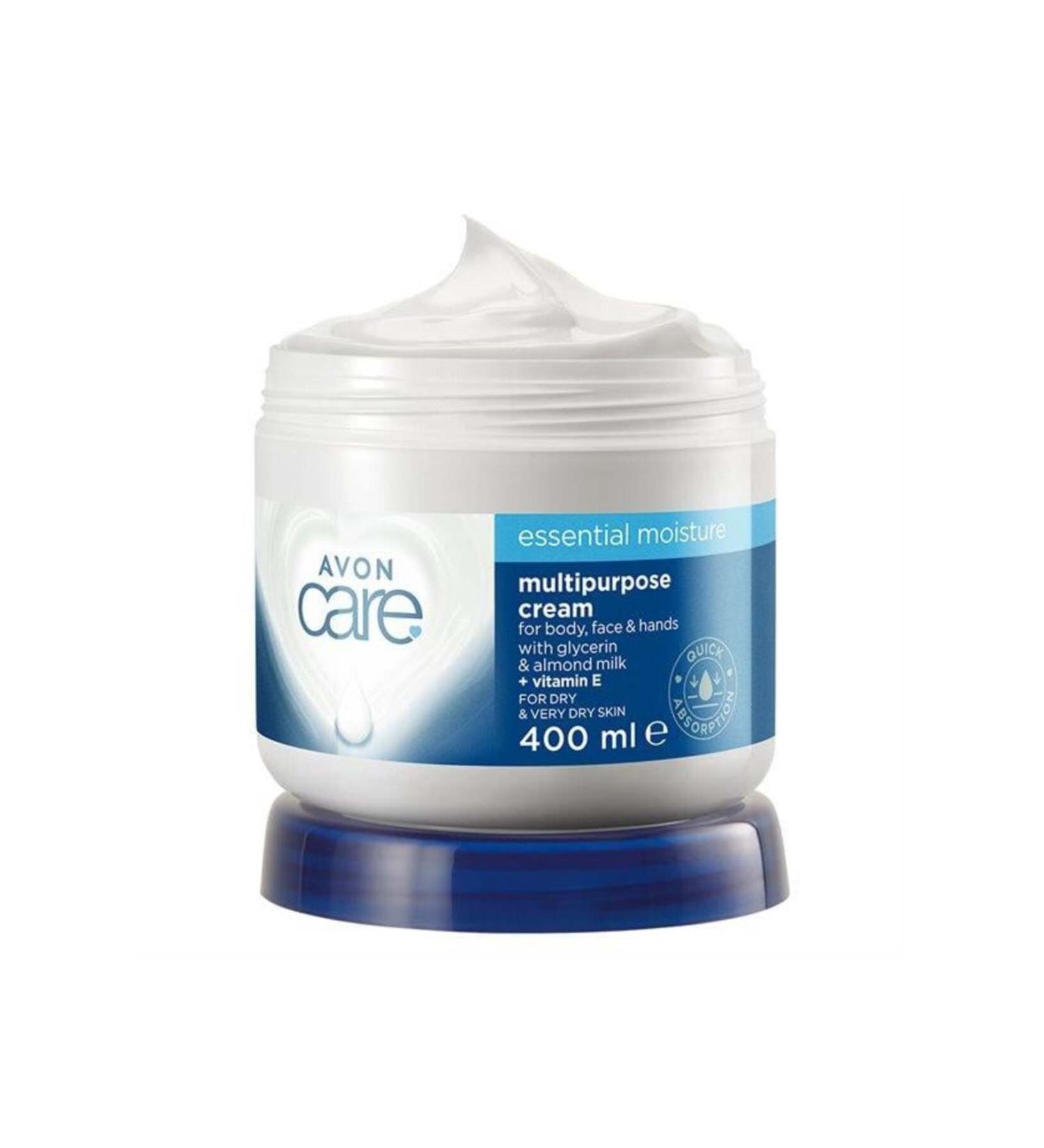 Avon Care Light Texture Face Hand and Body Cream 400 ml