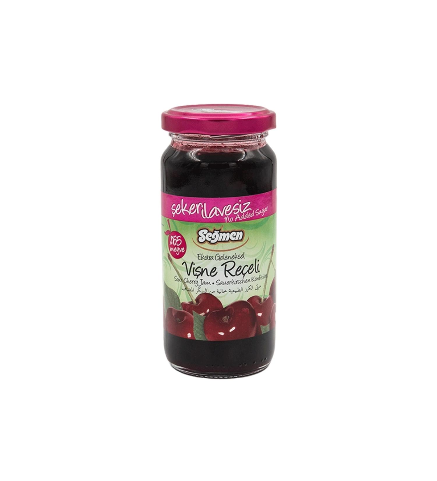 Se men No Sugar Added Cherry Jam Jar 270g
