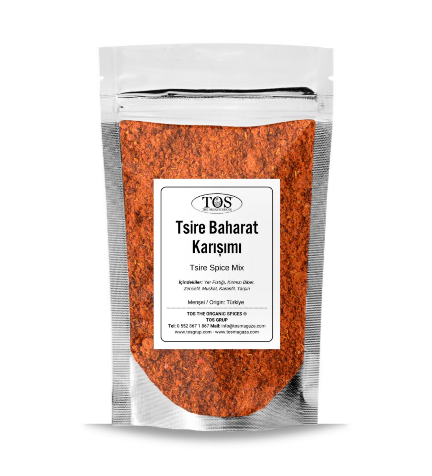 TOS The Organic Spices Tsire Spice Blend 250 gr Tsire Spice Blend - Premium Quality | Spice Mix