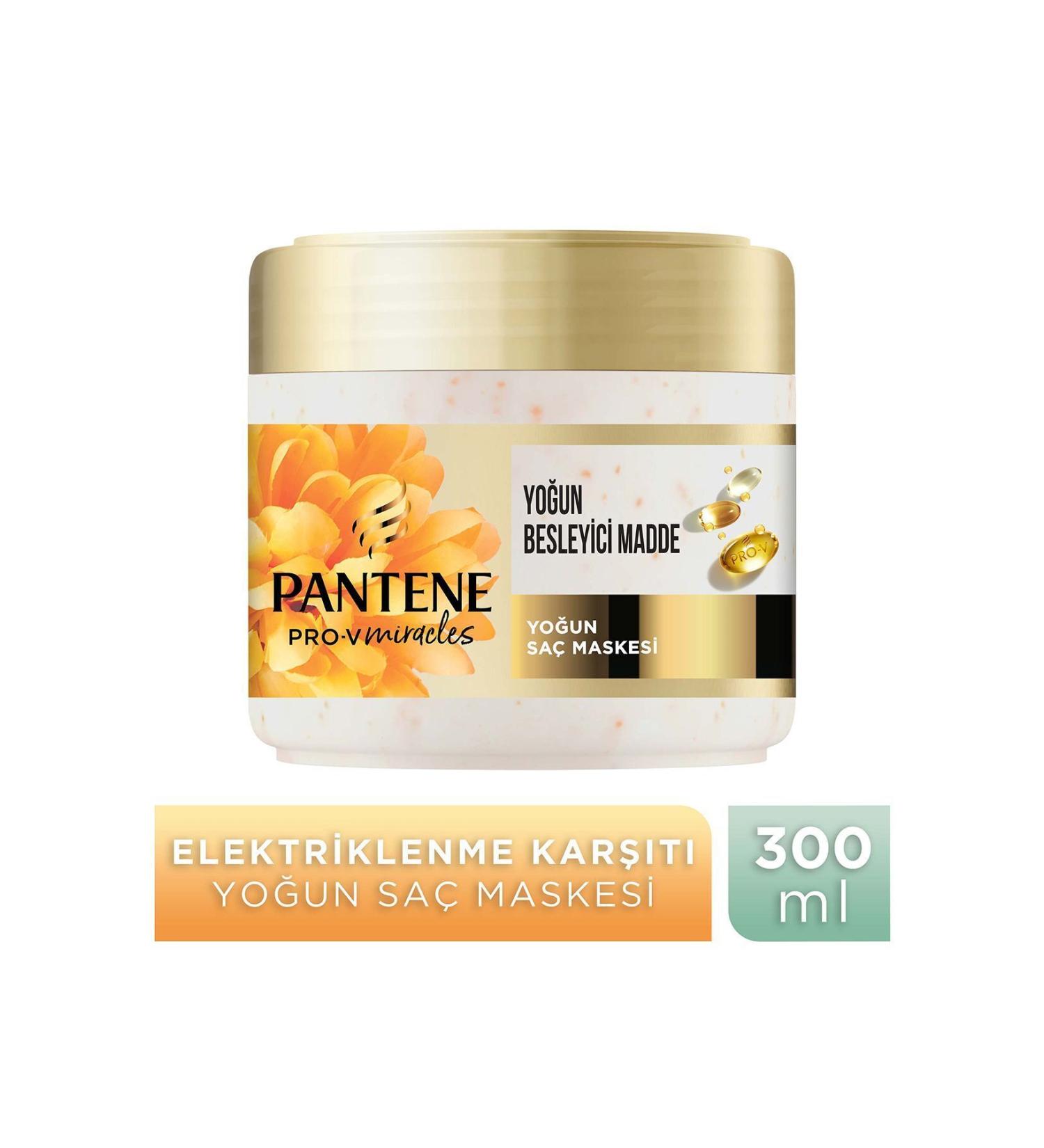 Pantene PRO-V MIRACLES Frizz No More Anti-Friction Mask for Dry and Frizzy Hair 300ML - Buy Online on GoSupps.com