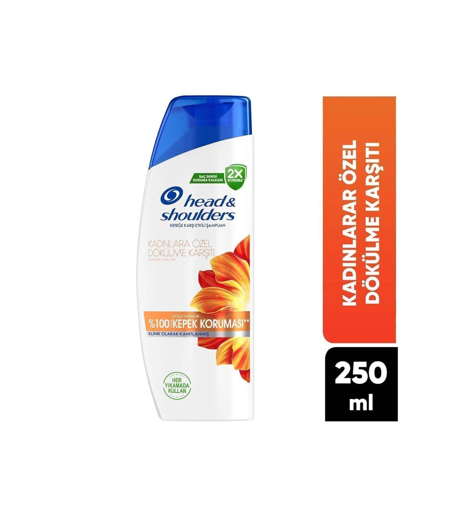 Head And Shoulders Shampoo For Women Effective Against Hair Loss 1in1 250 ml - Buy Online on GoSupps.com