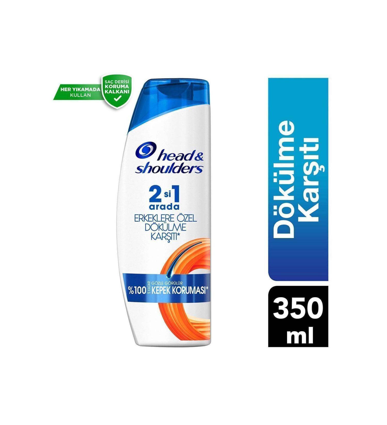 Head and Shoulders 2 in 1 Anti-Dandruff Shampoo for Men 350 Ml - Buy Online on GoSupps.com