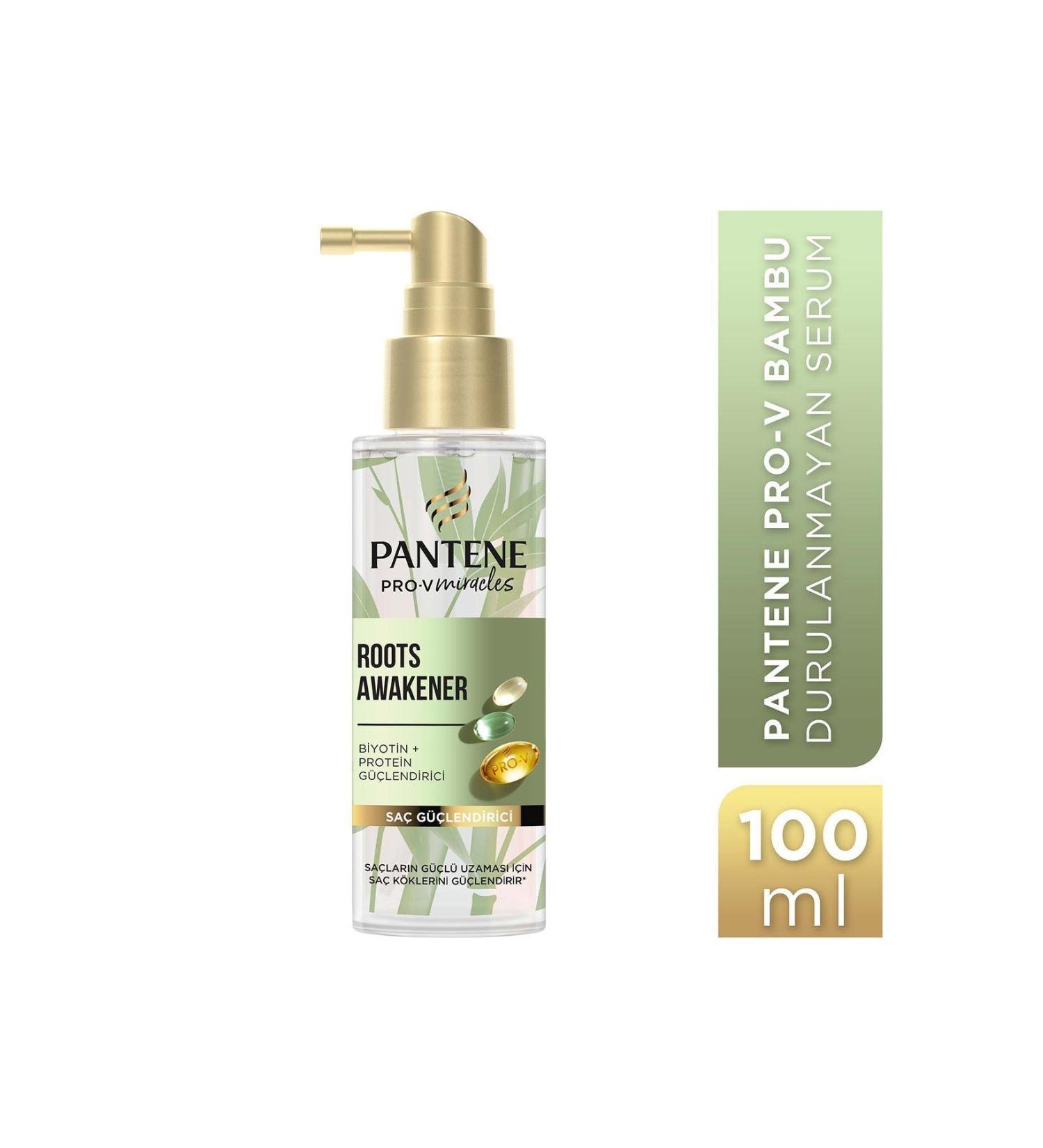 Pantene PRO-V MIRACLES Long & Strong Roots Awakener Serum No Rinse 100ML - Buy Online on GoSupps.com