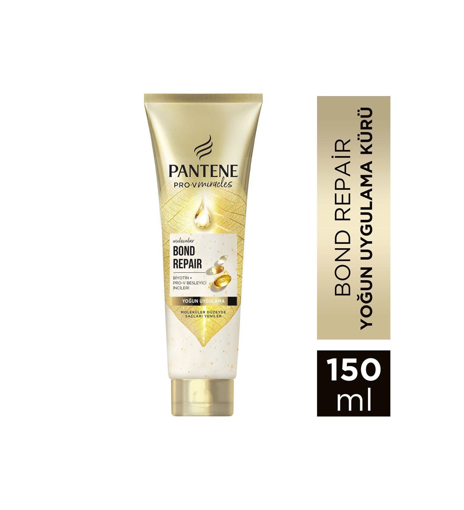 Pantene PRO-V MIRACLES Molecular Bond Repair Intensive Treatment with Pro-V Nourishing Pearl 150ML - Buy Online on GoSupps.com