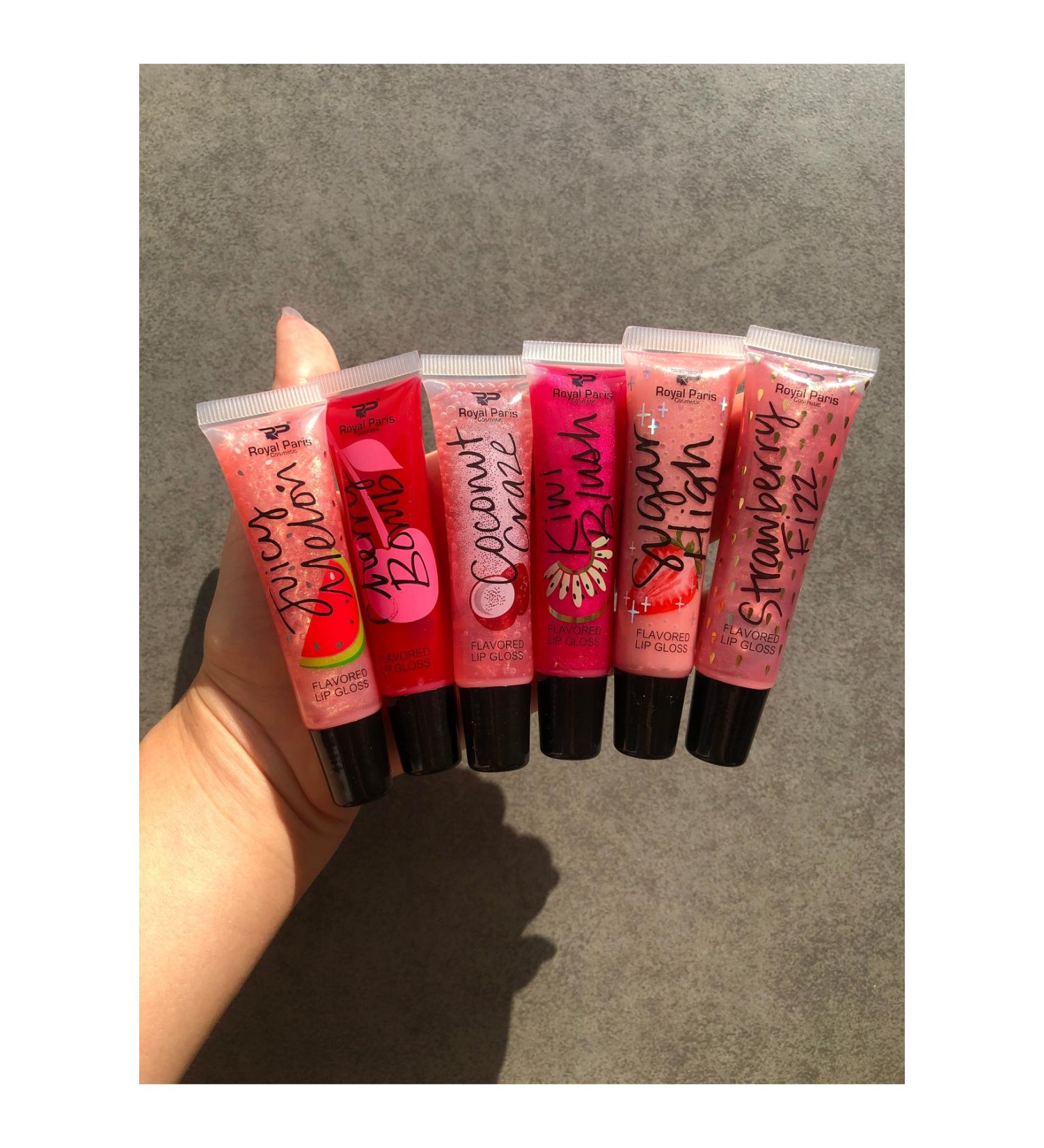 Zetmoda Lip gloss set lip gloss 6 pieces coconut strawberry watermelon kiwi - Buy Online on GoSupps.com