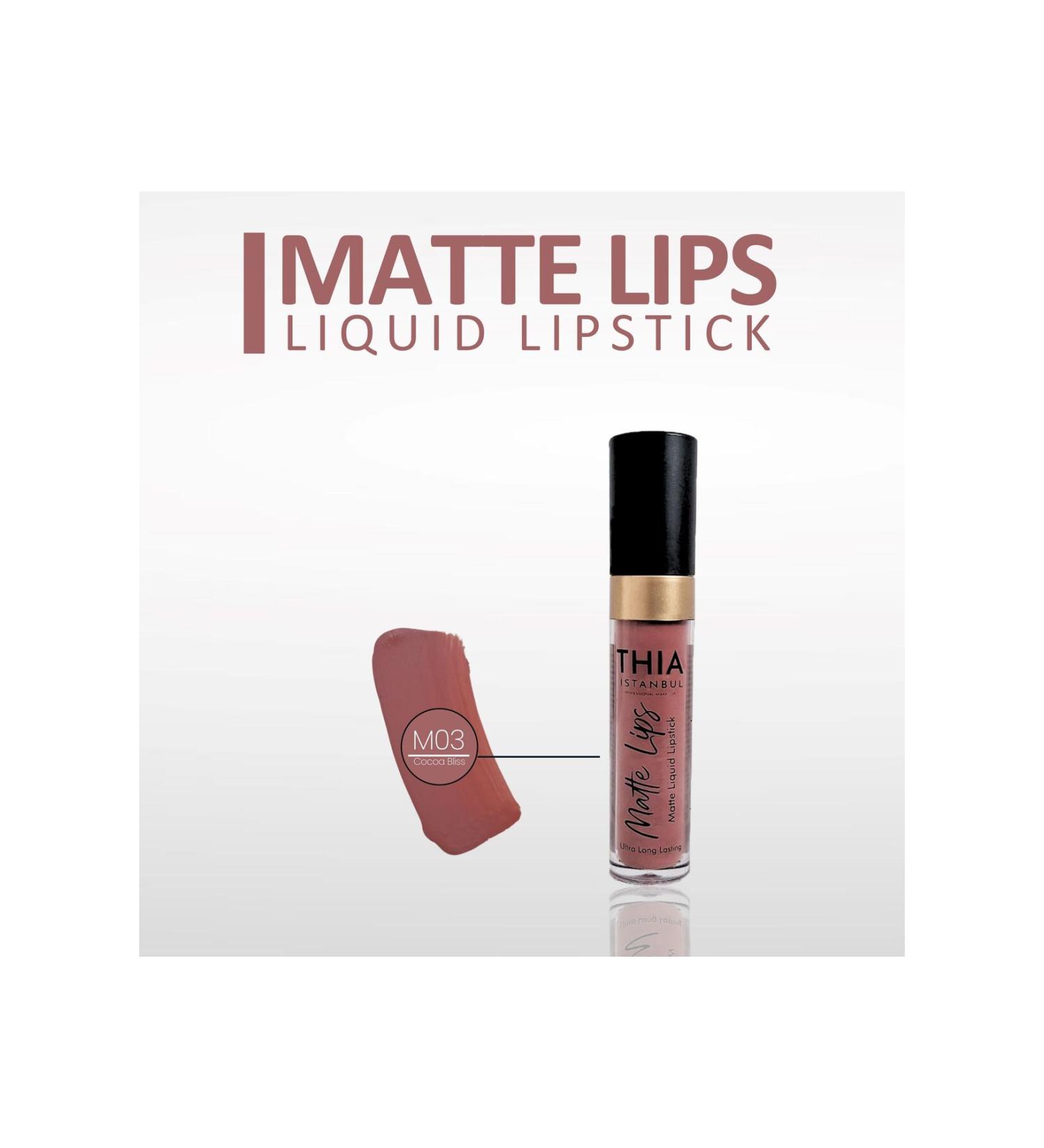THIA Istanbul Dark Pink Matte Lipstick