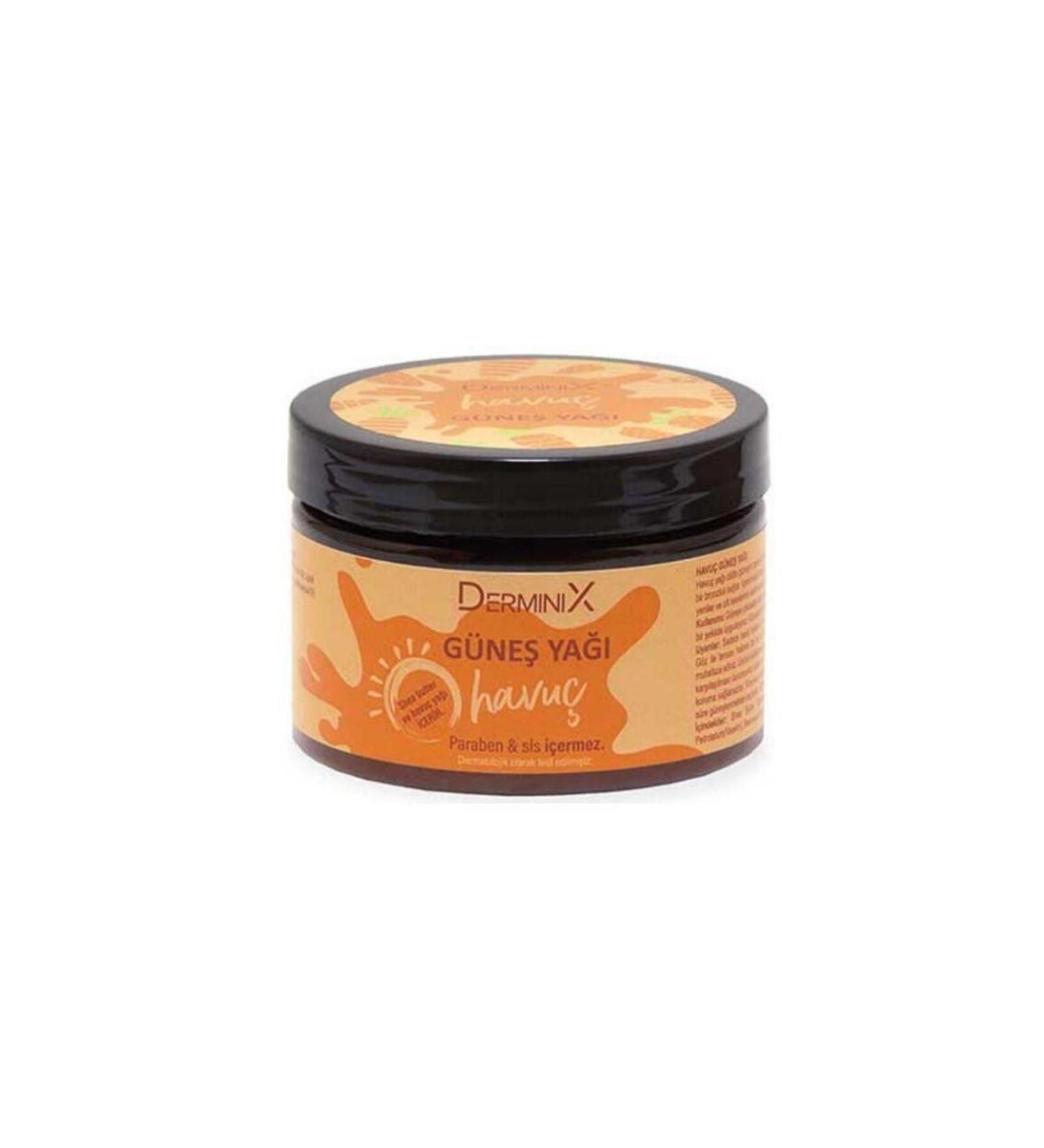 Derminix Carrot Sun Oil 125 ml - Buy Online on GoSupps.com