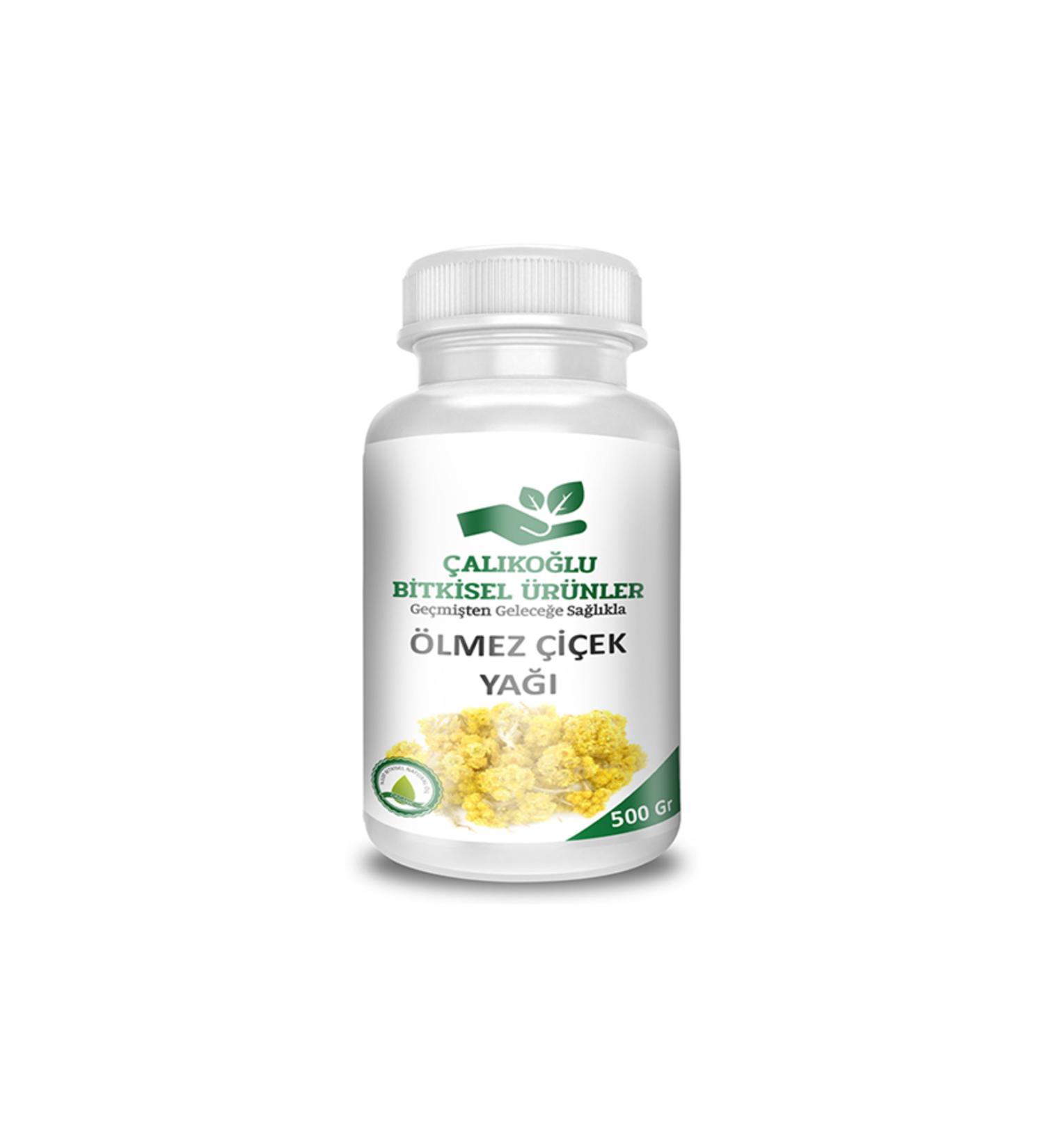 al ko lu Herbal Products Immortelle Oil 500 Gr Pure Raw Material