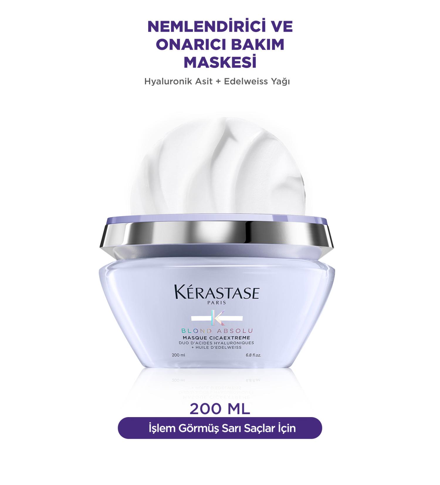 Kerastase Blond Absolu Masque Cicaextreme Post-Procedure Hair Care Mask for Blonde Hair 200 ml - Buy Online on GoSupps.com