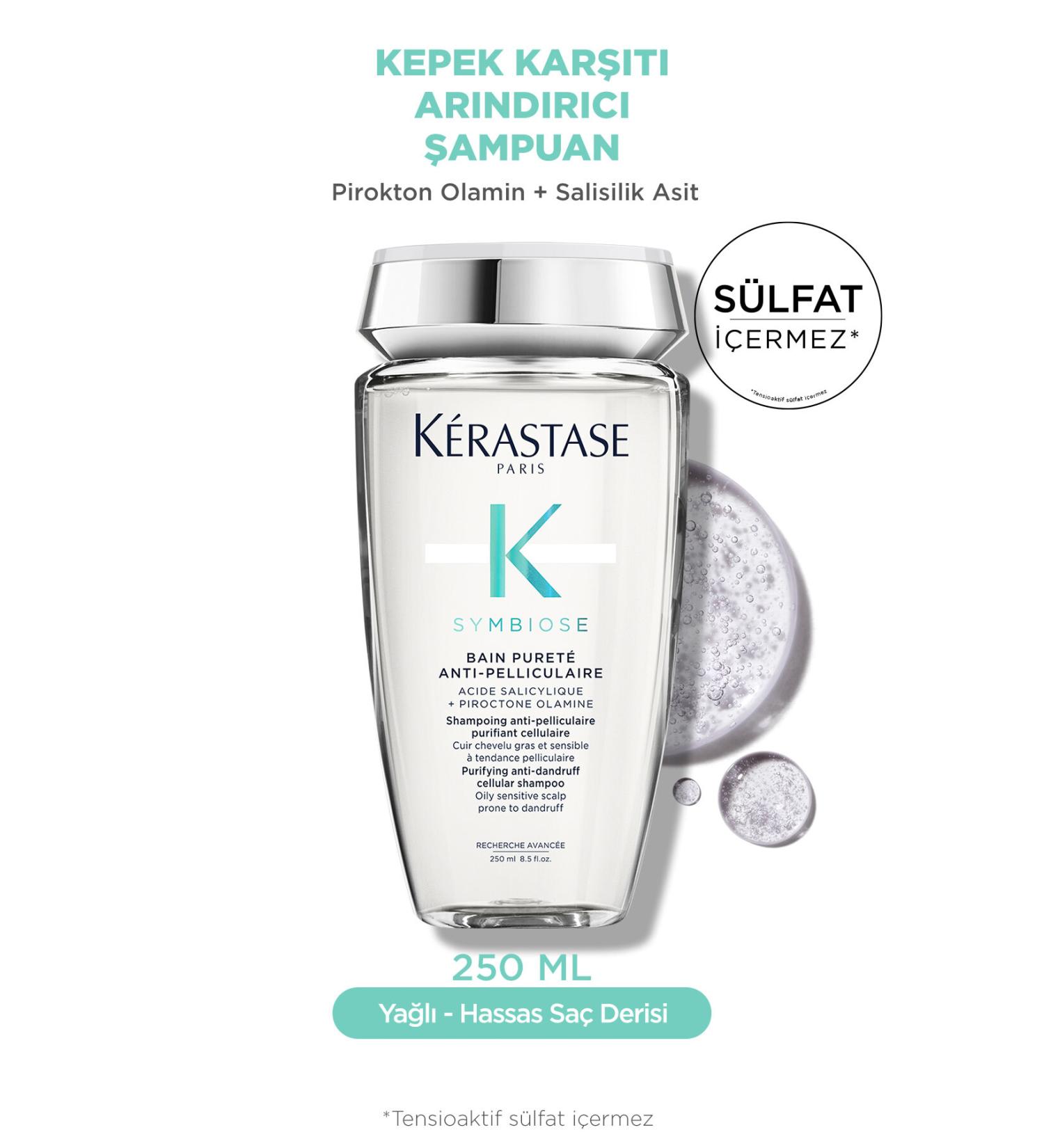 Kerastase Symbiose Anti-Dandruff Purifying Cellular Shampoo 250 ml - Buy Online on GoSupps.com