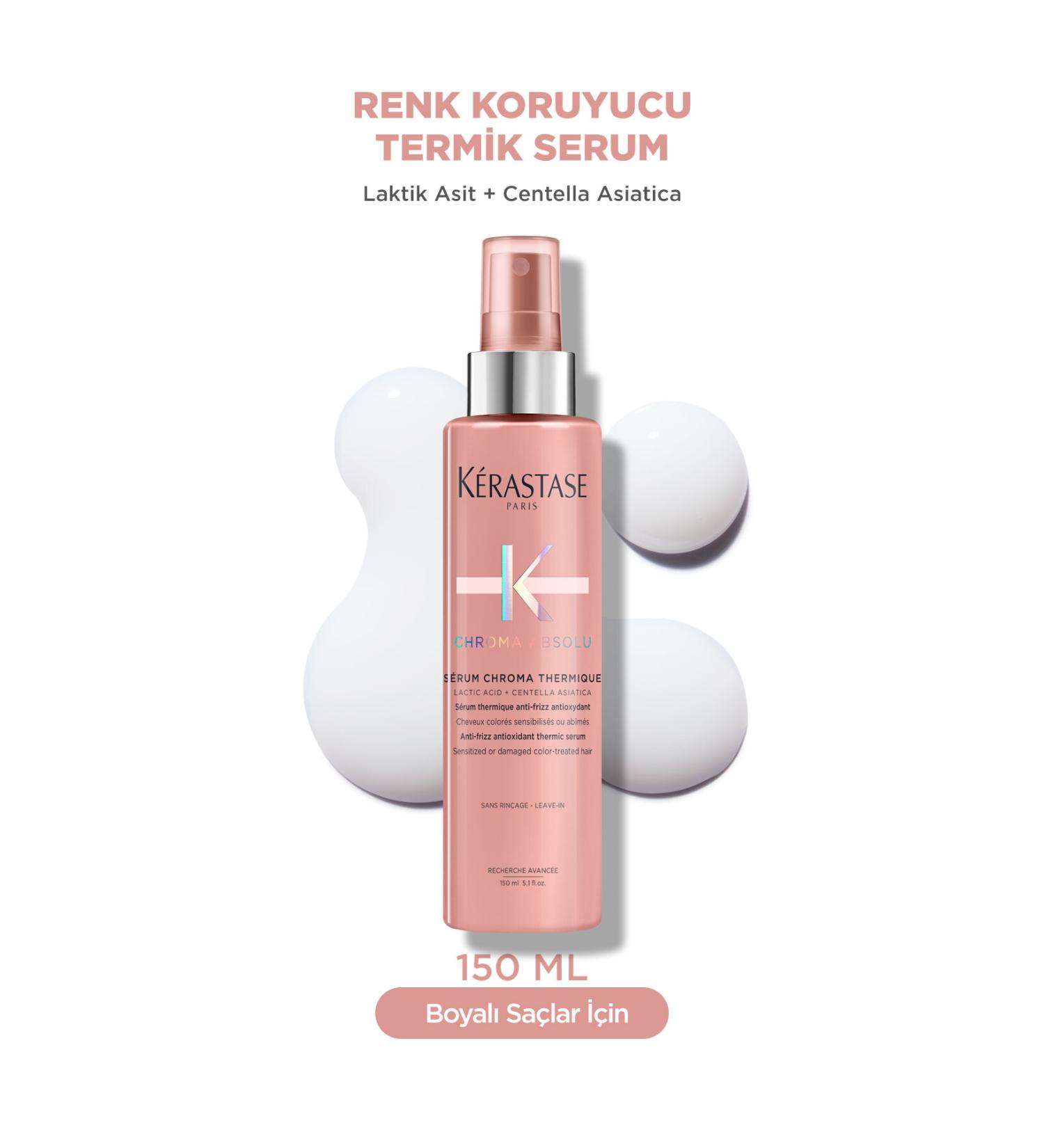 Kerastase Chroma Absolu Anti-frizz Antioxidant Thermal Serum for Colored Hair 150 ml - Buy Online on GoSupps.com