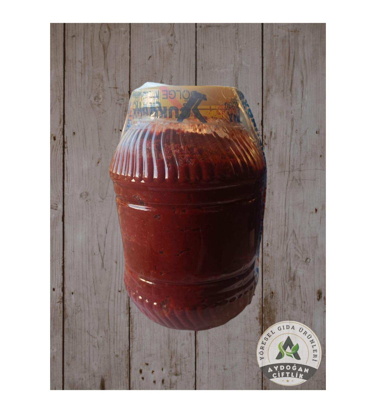 Local Hatay Handmade Pepper Paste Bitter-Sweet 5kg/1200