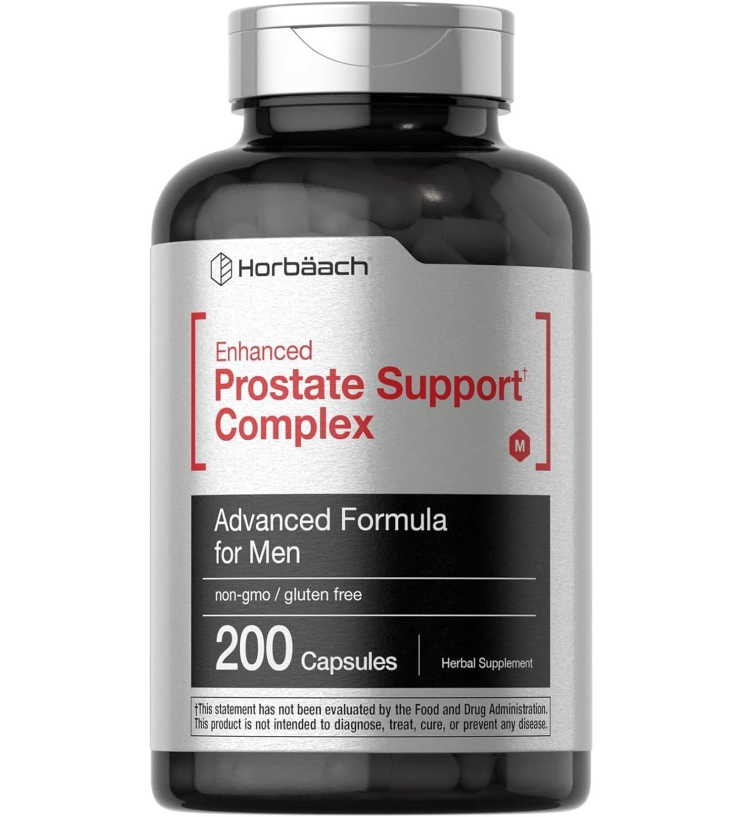 Horbaach Horb ach Enhanced Prostate Supplement For Men | 200 Capsules - Buy Online on GoSupps.com